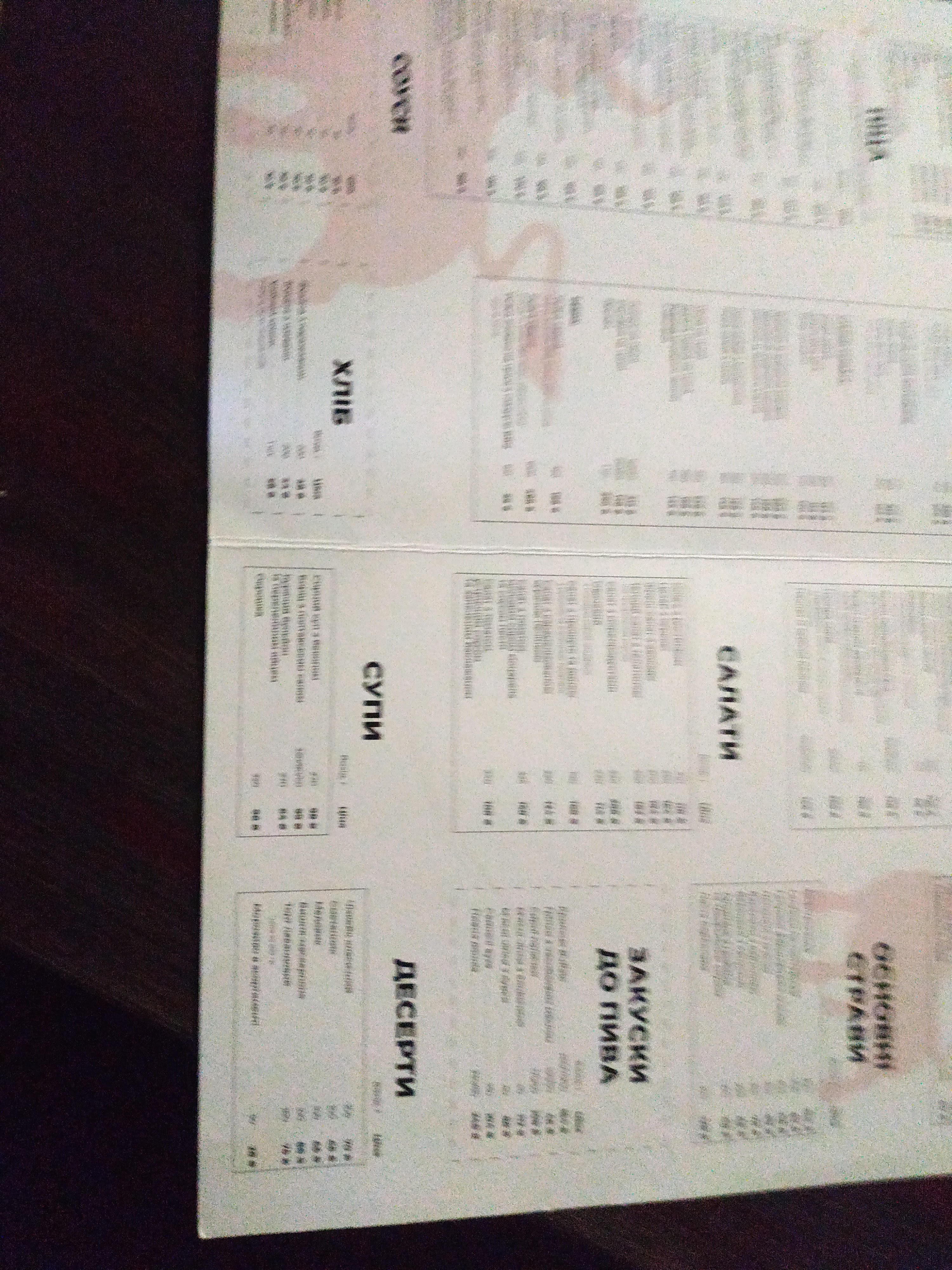 BIF Pizza and Grill menu 3