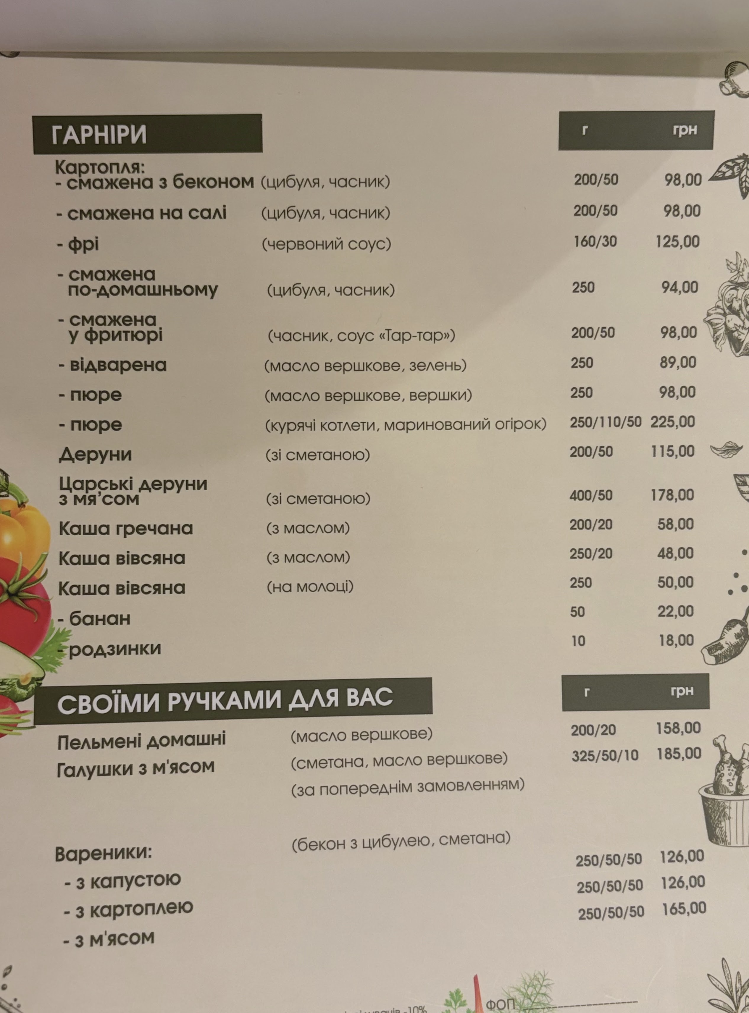 Tele-Pizza menu 4