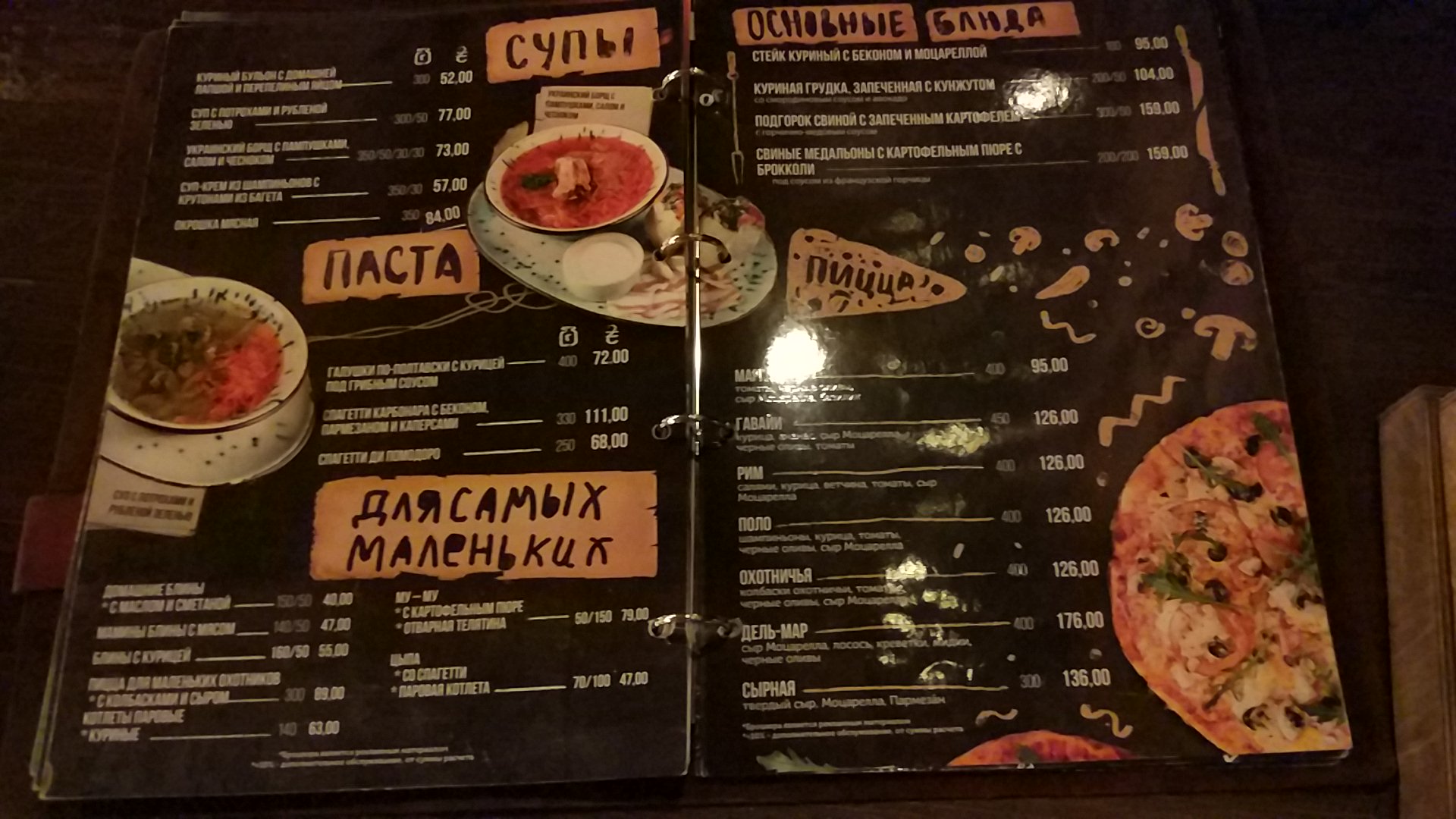 Terrasa - Terrytoryya Myasa menu 6