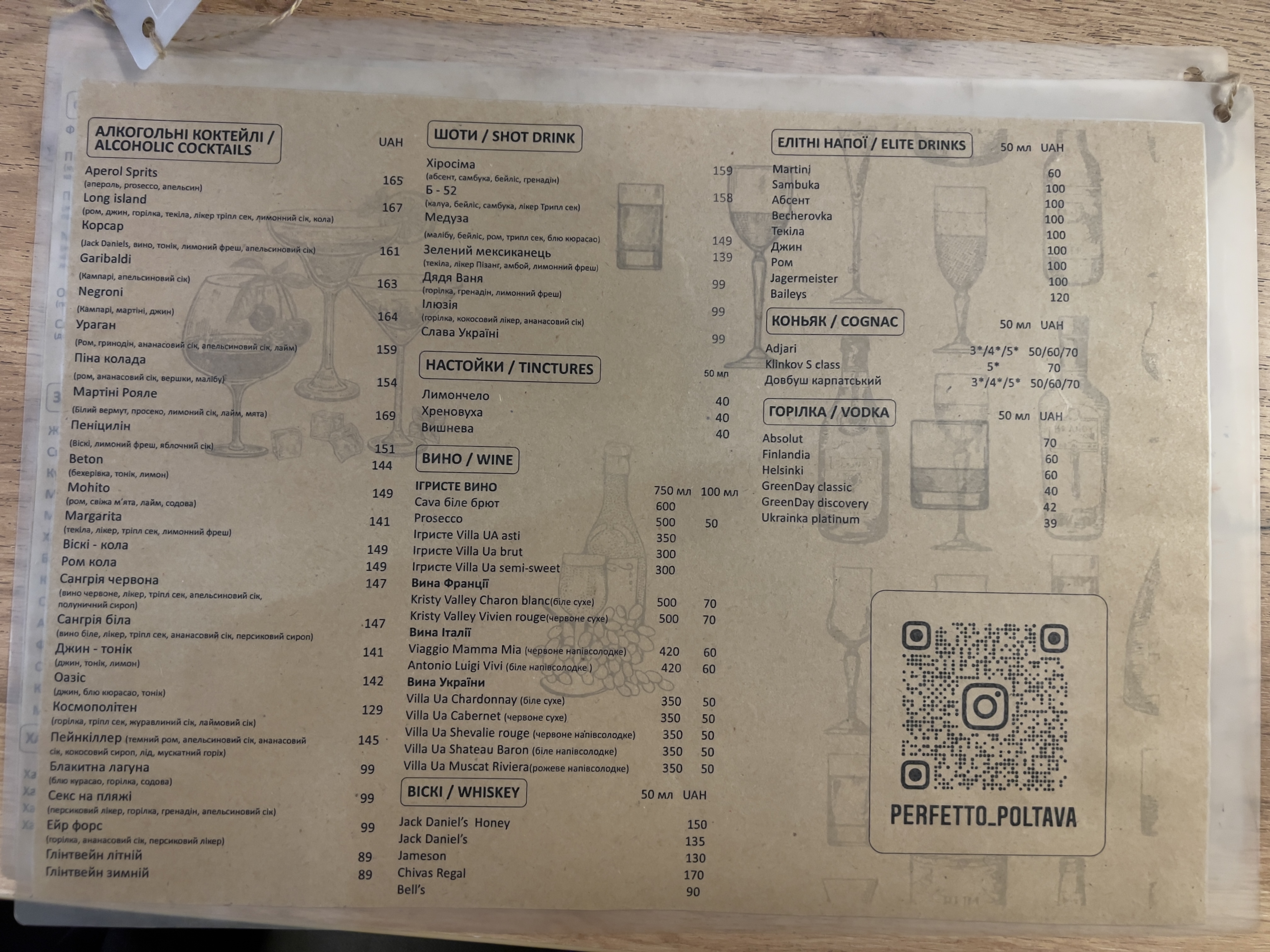 Перфетто піца menu 4