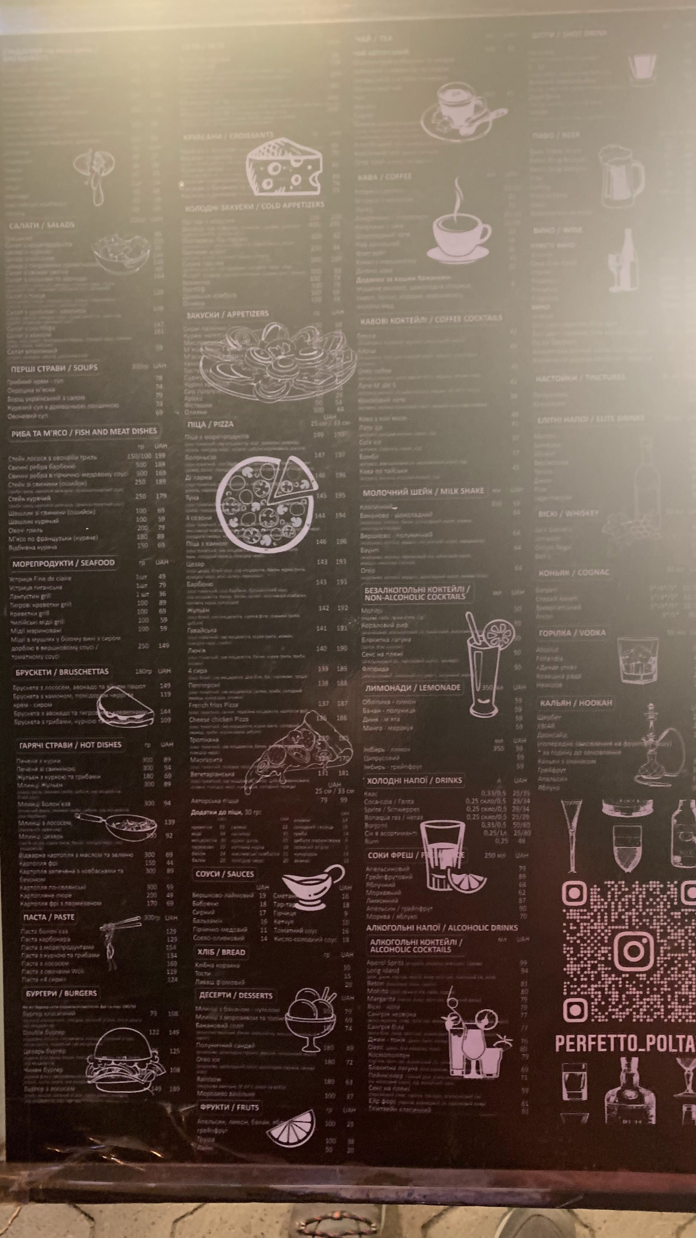 Перфетто піца menu 5
