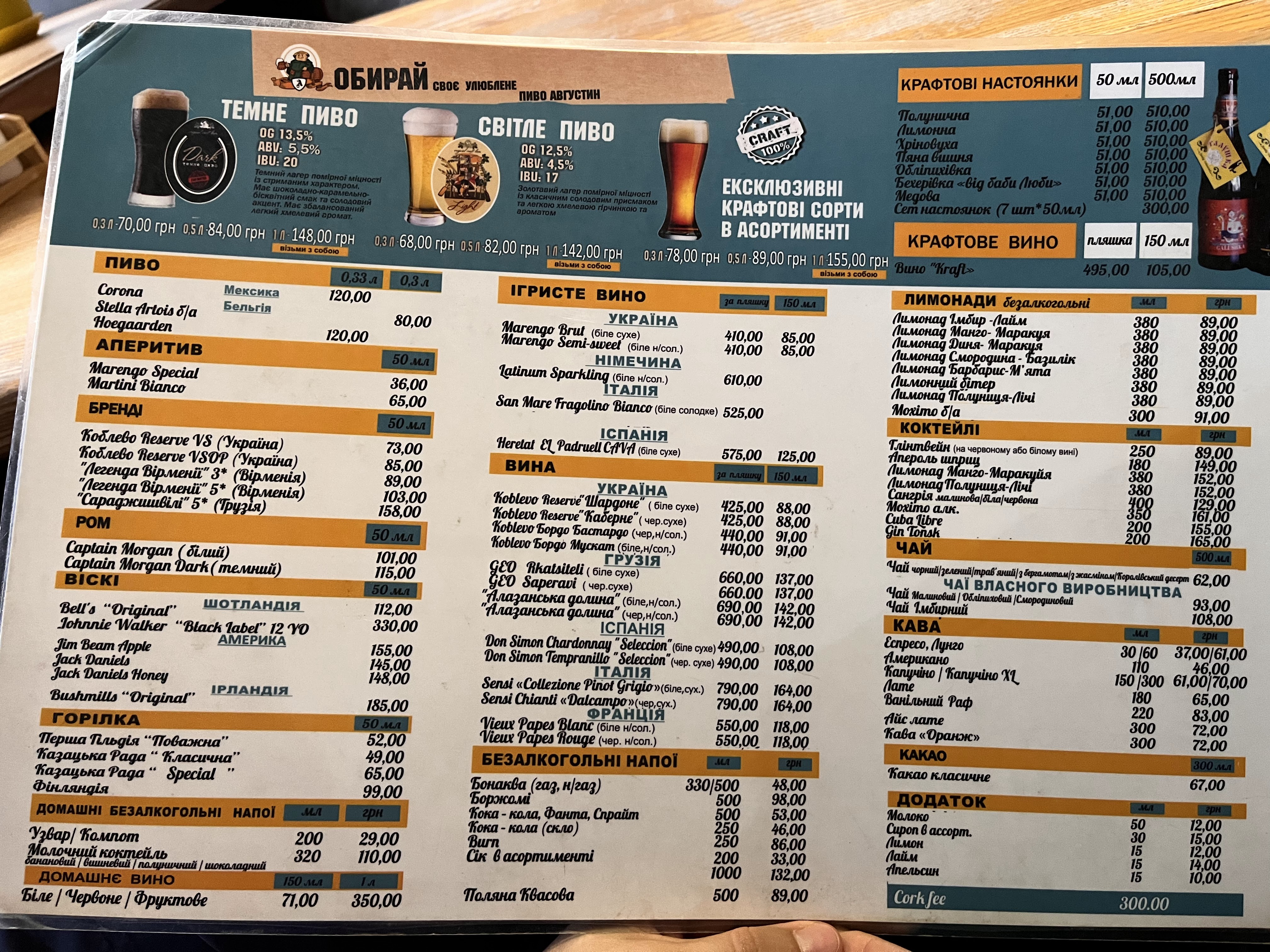 Halushka menu 2