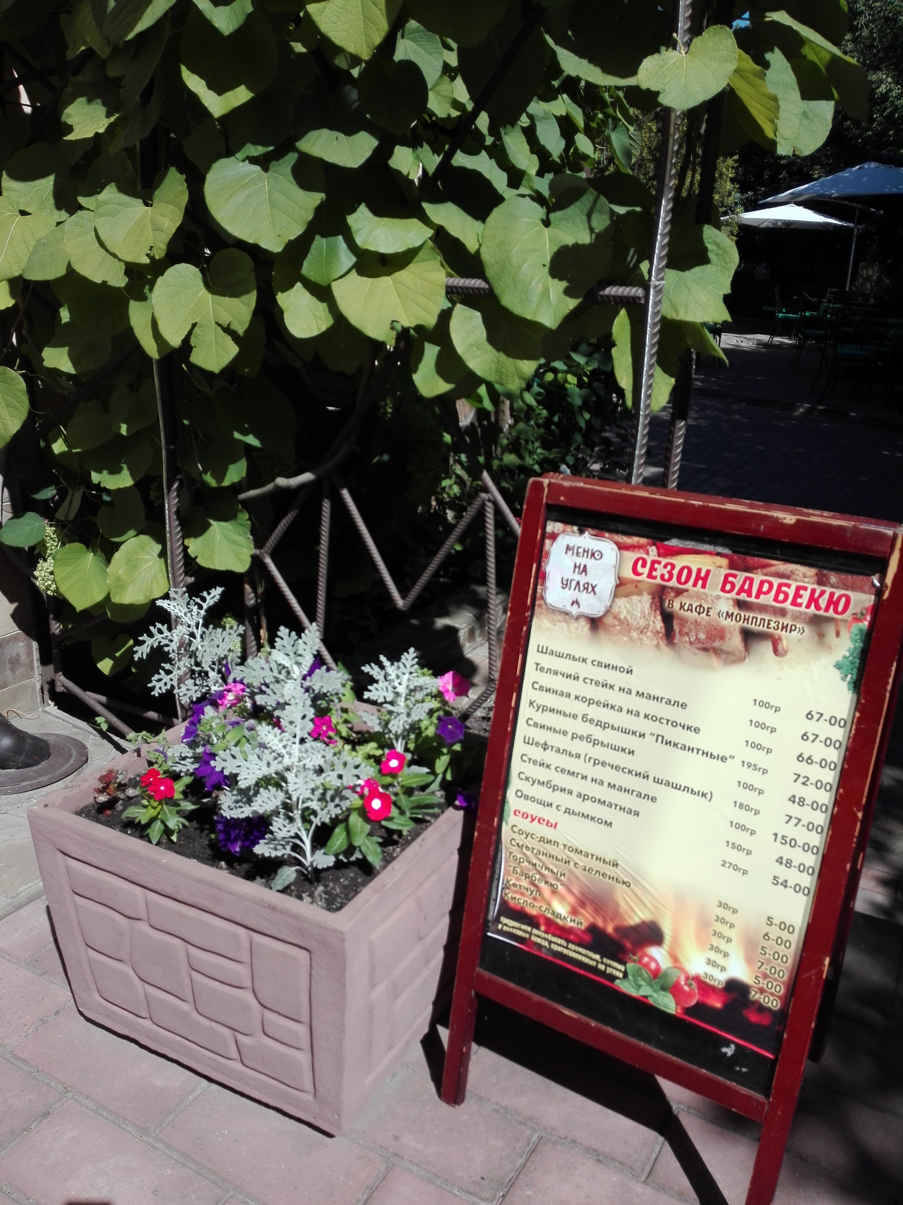 Monplezir menu 3