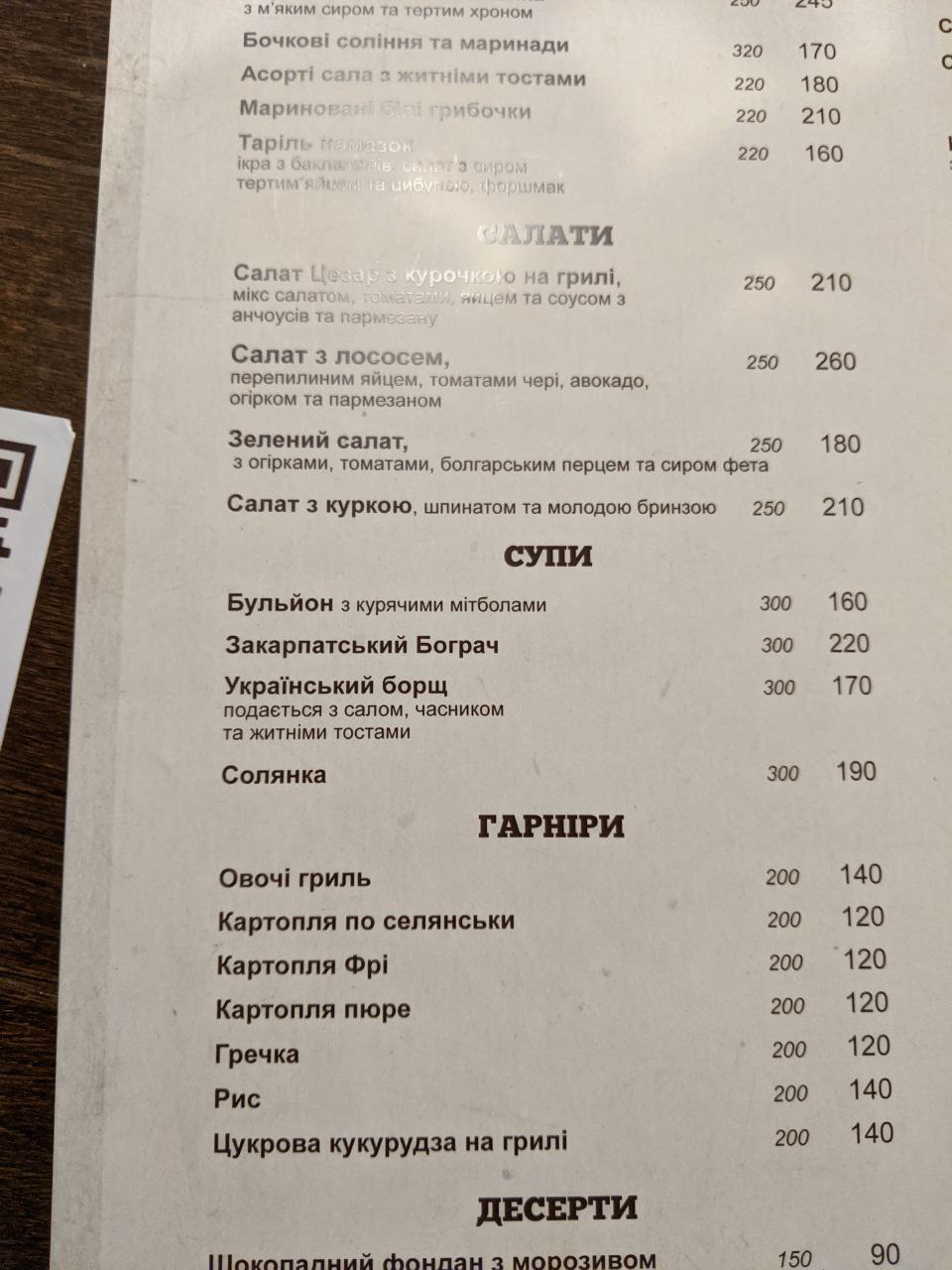 Rondel Bar & Grill menu 6