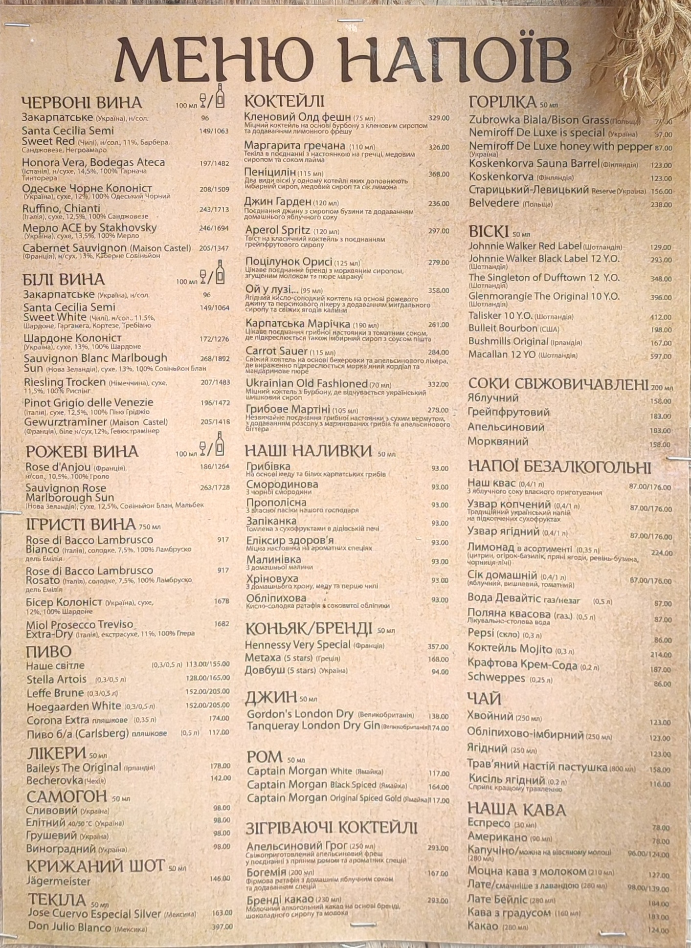Mushroom House menu 9