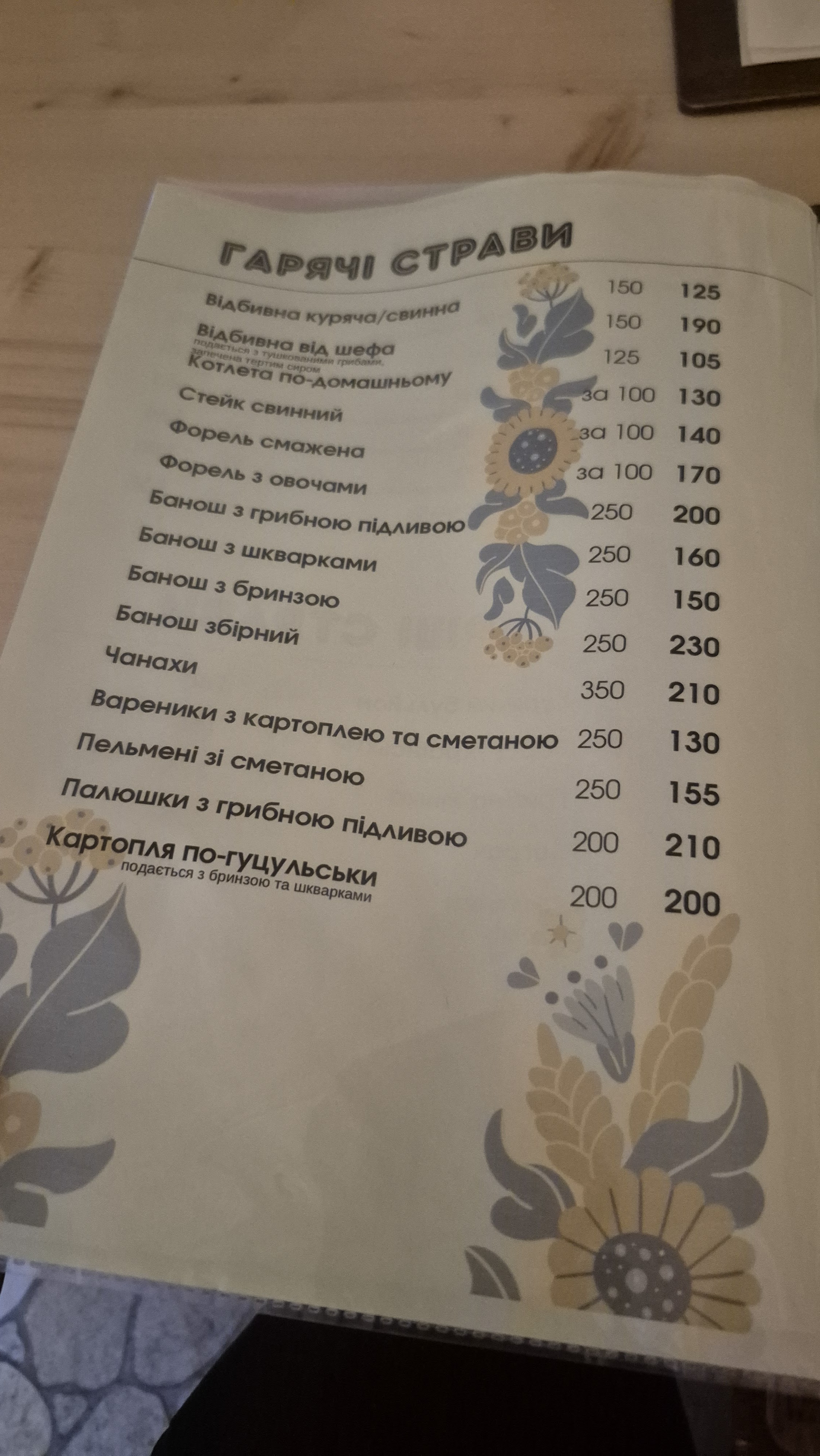 U Yaroslava menu 4