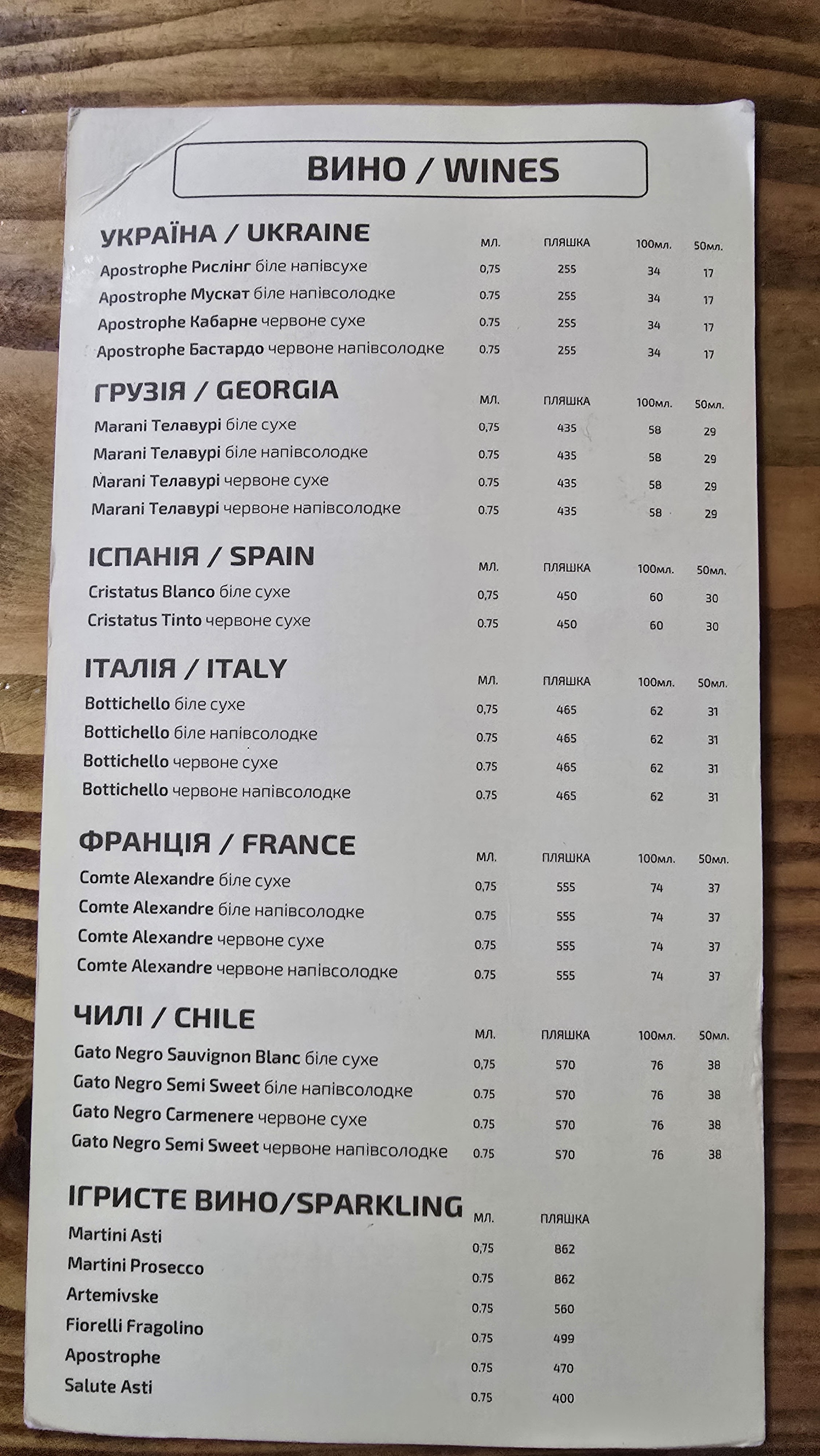 Babay menu 2