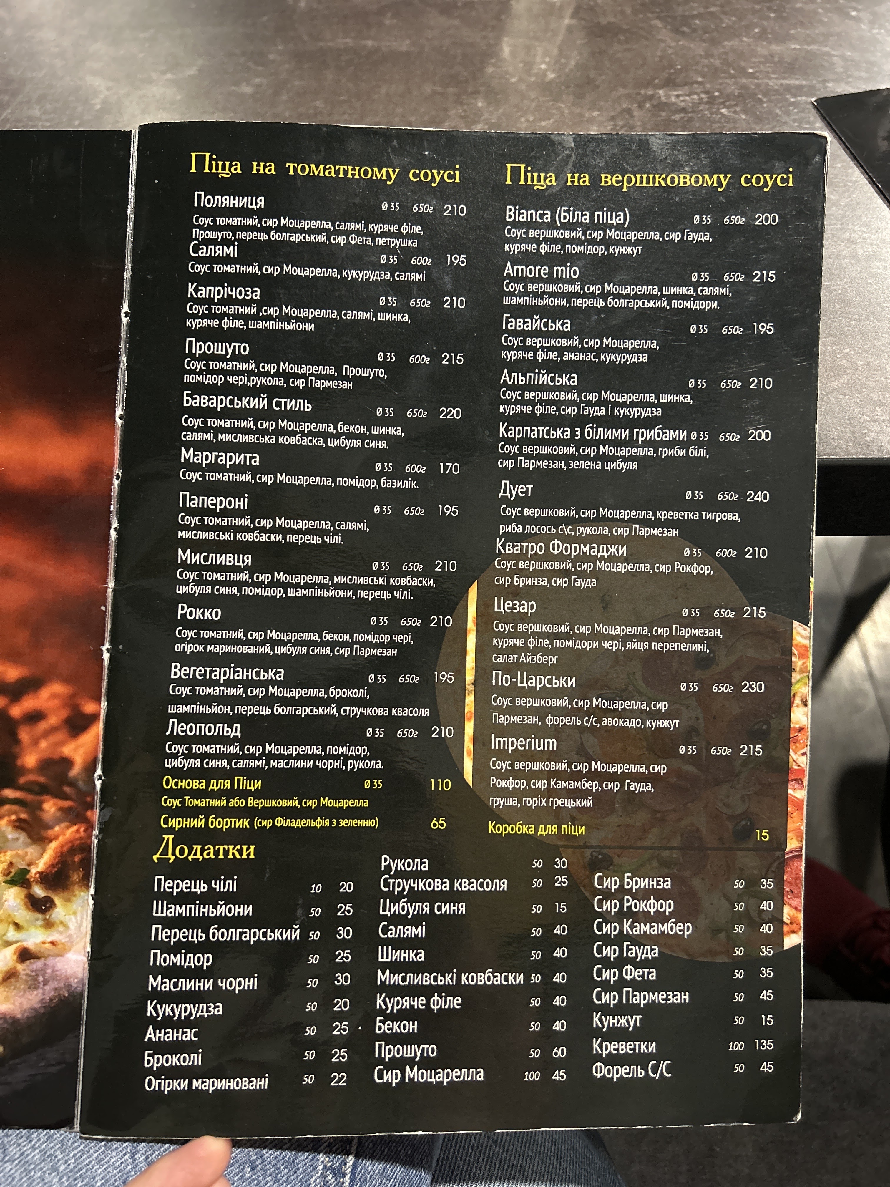 Leopolʹd menu 4