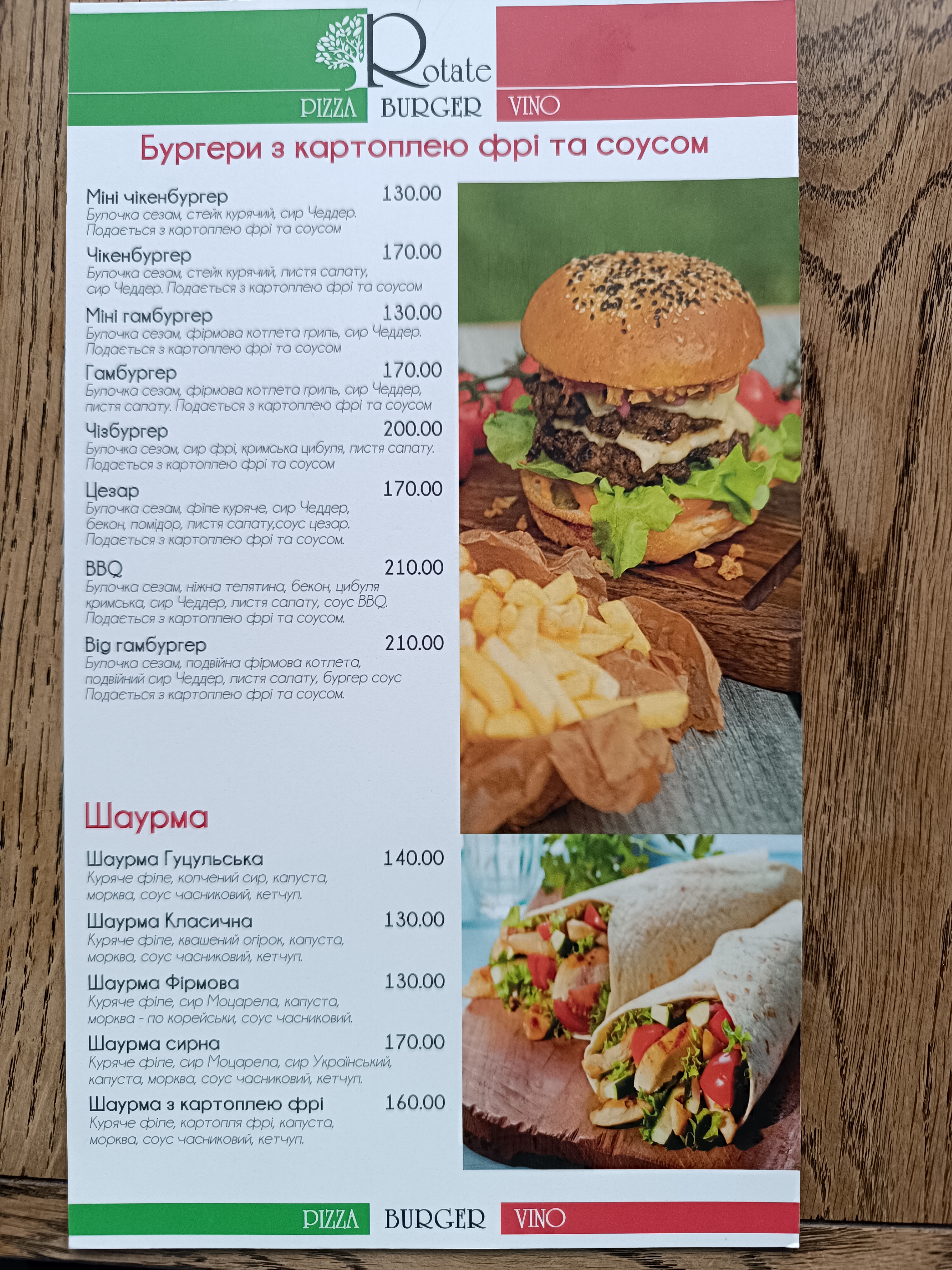 Pizza Rotate menu 8