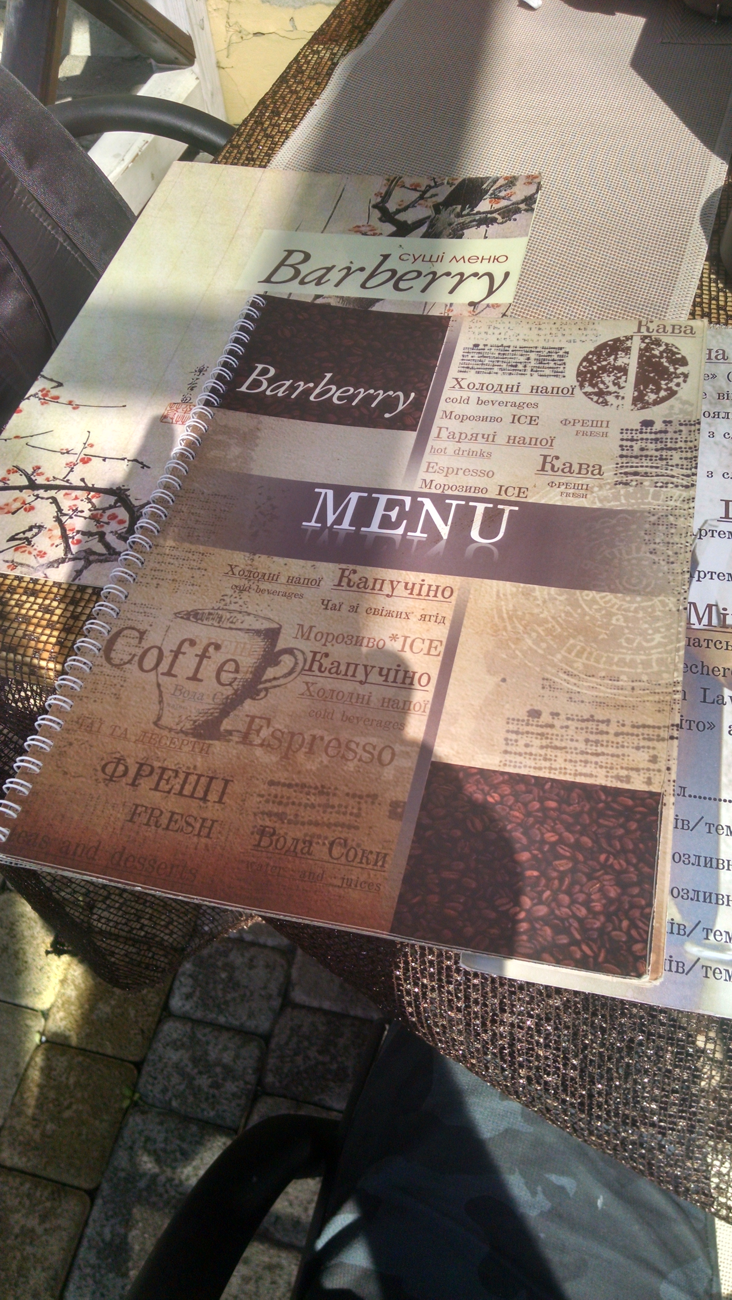 Sushy Kafe Barberri menu 8