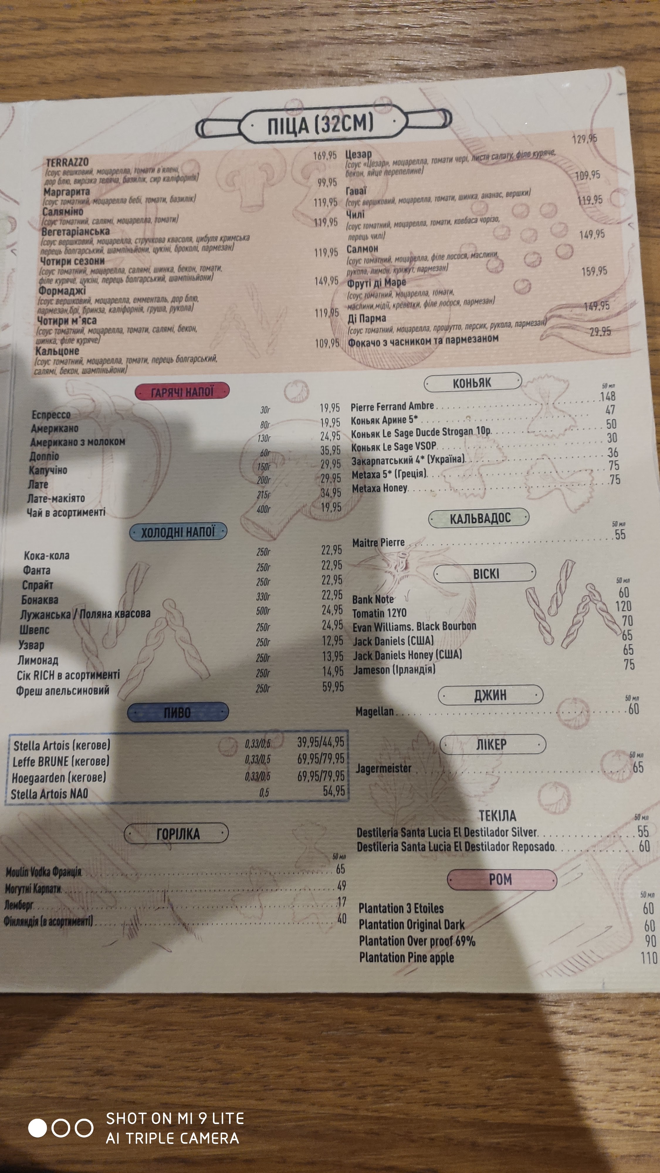 Terrazzo Restaurant menu 11