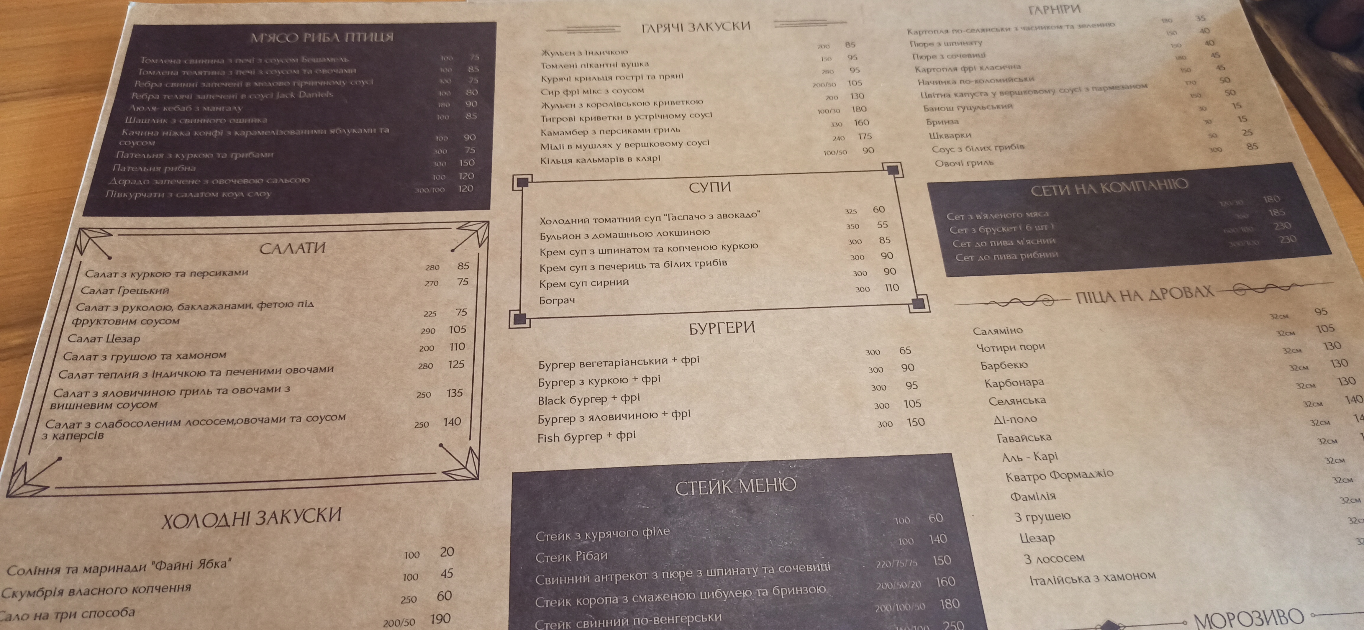 Villa Familiya menu 7