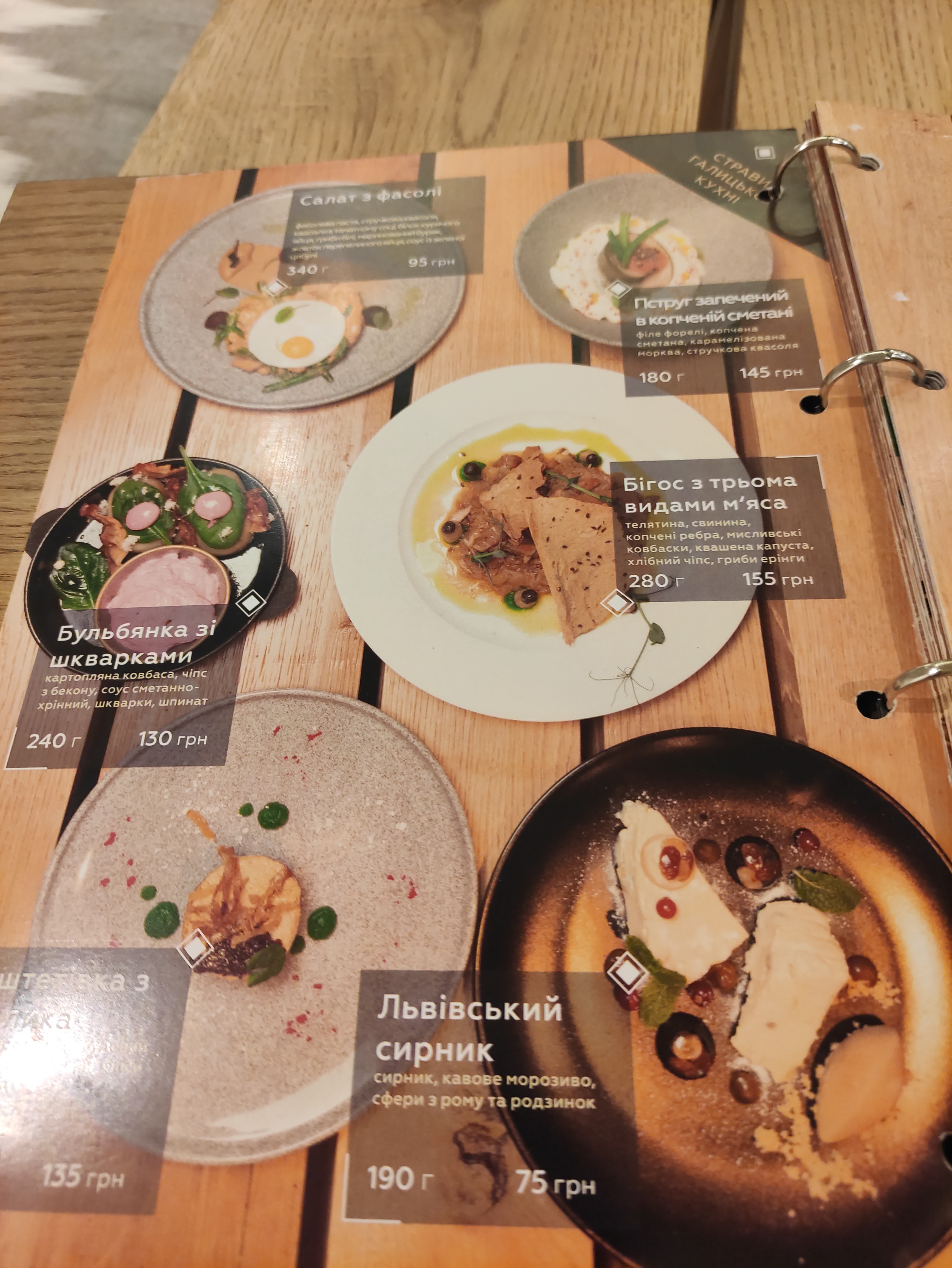 Ресторація Хата | Restaurant HATA menu 2