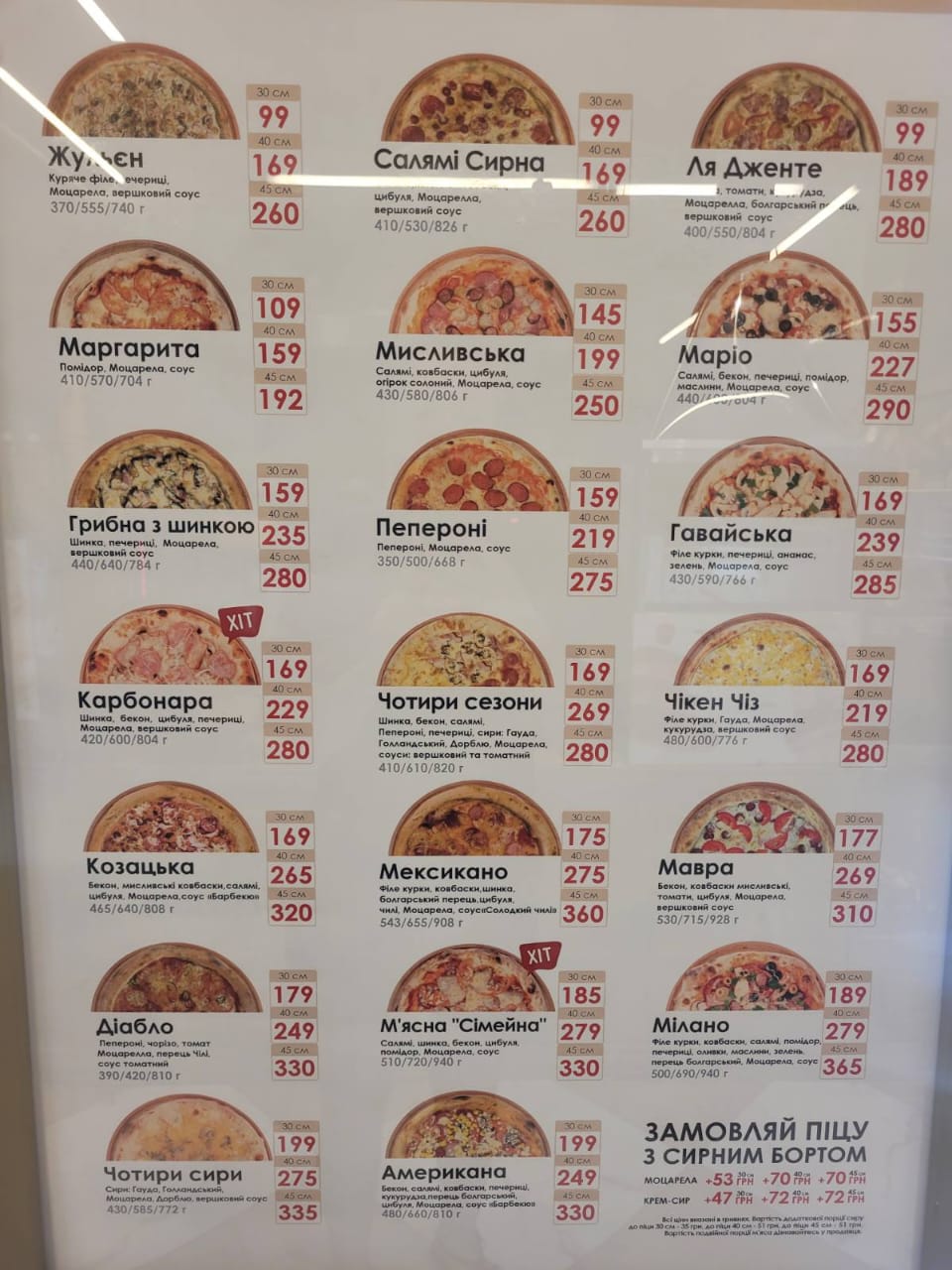 Simeyna Pekarnya menu 3