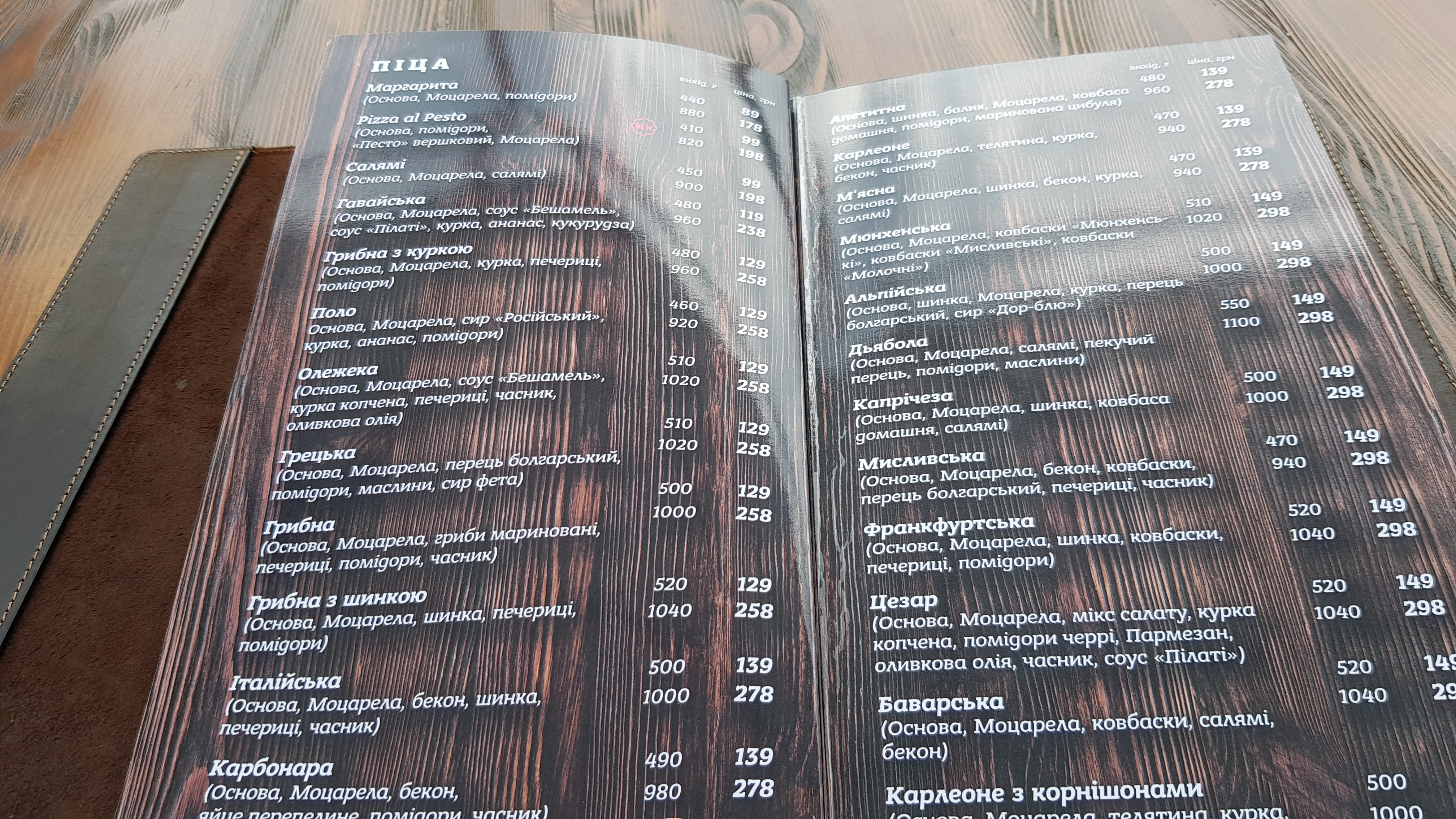 La Pizza Espresso menu 6