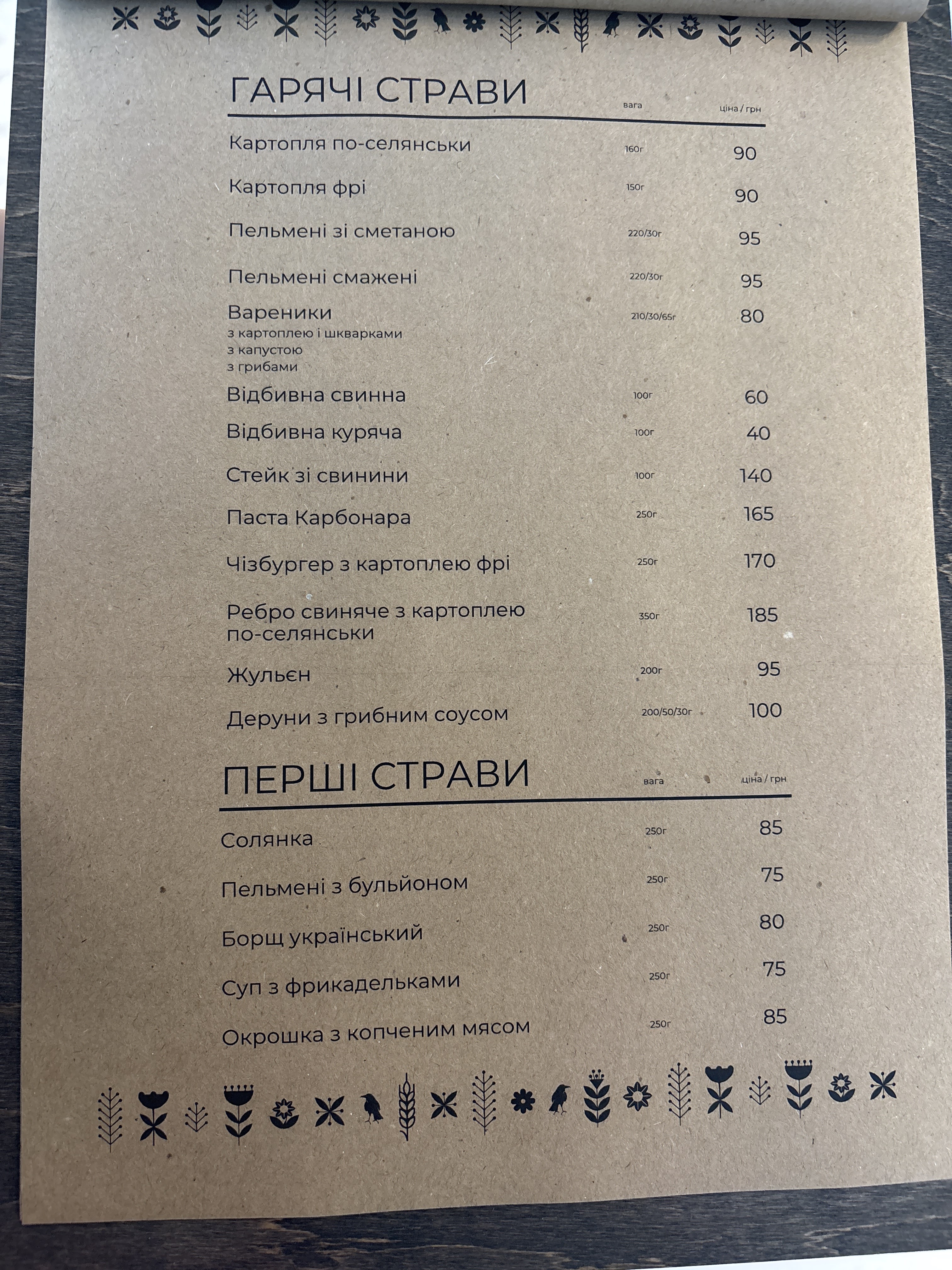 Restoran Gava Bairak menu 5