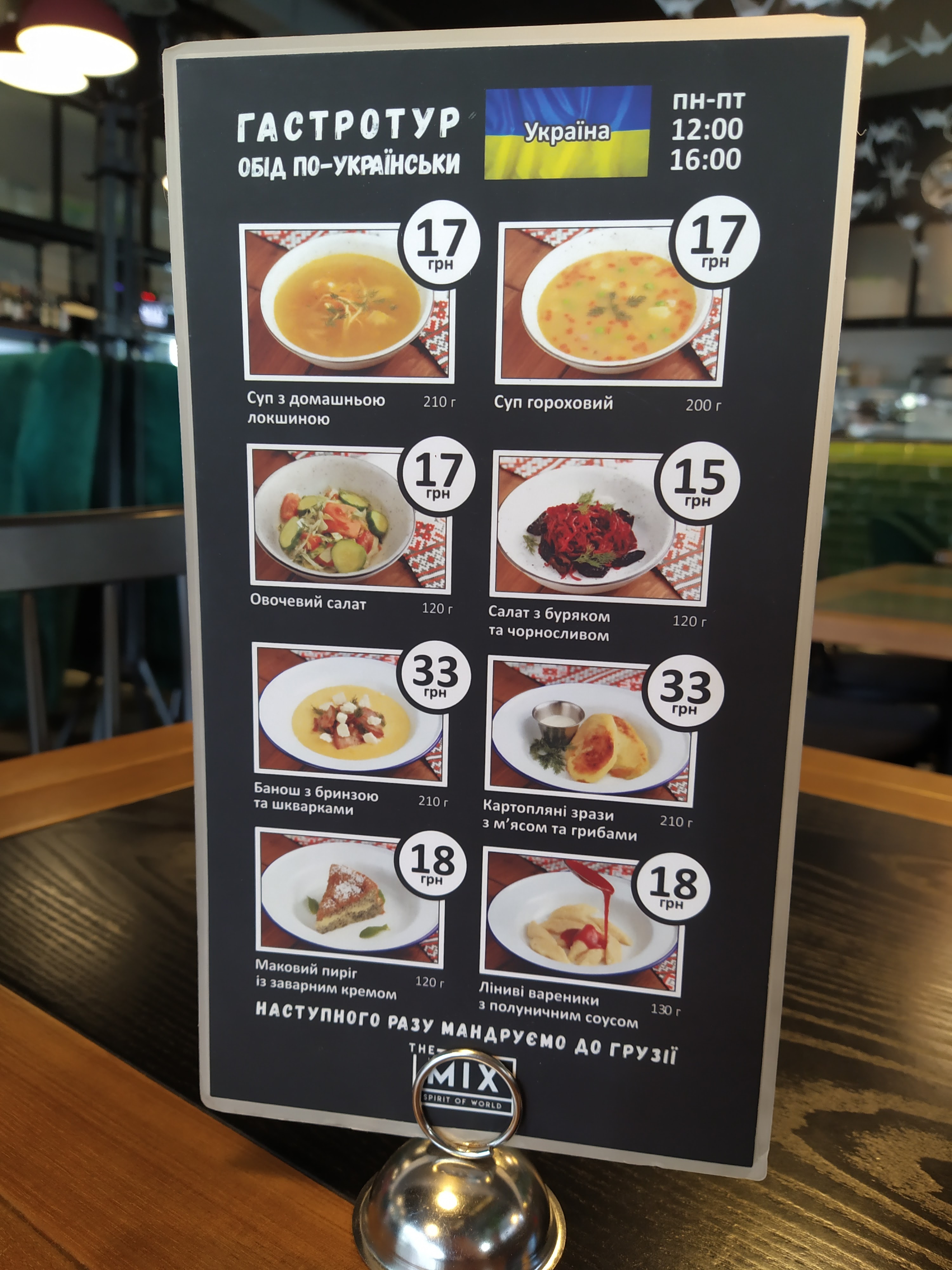 The Mix menu 6
