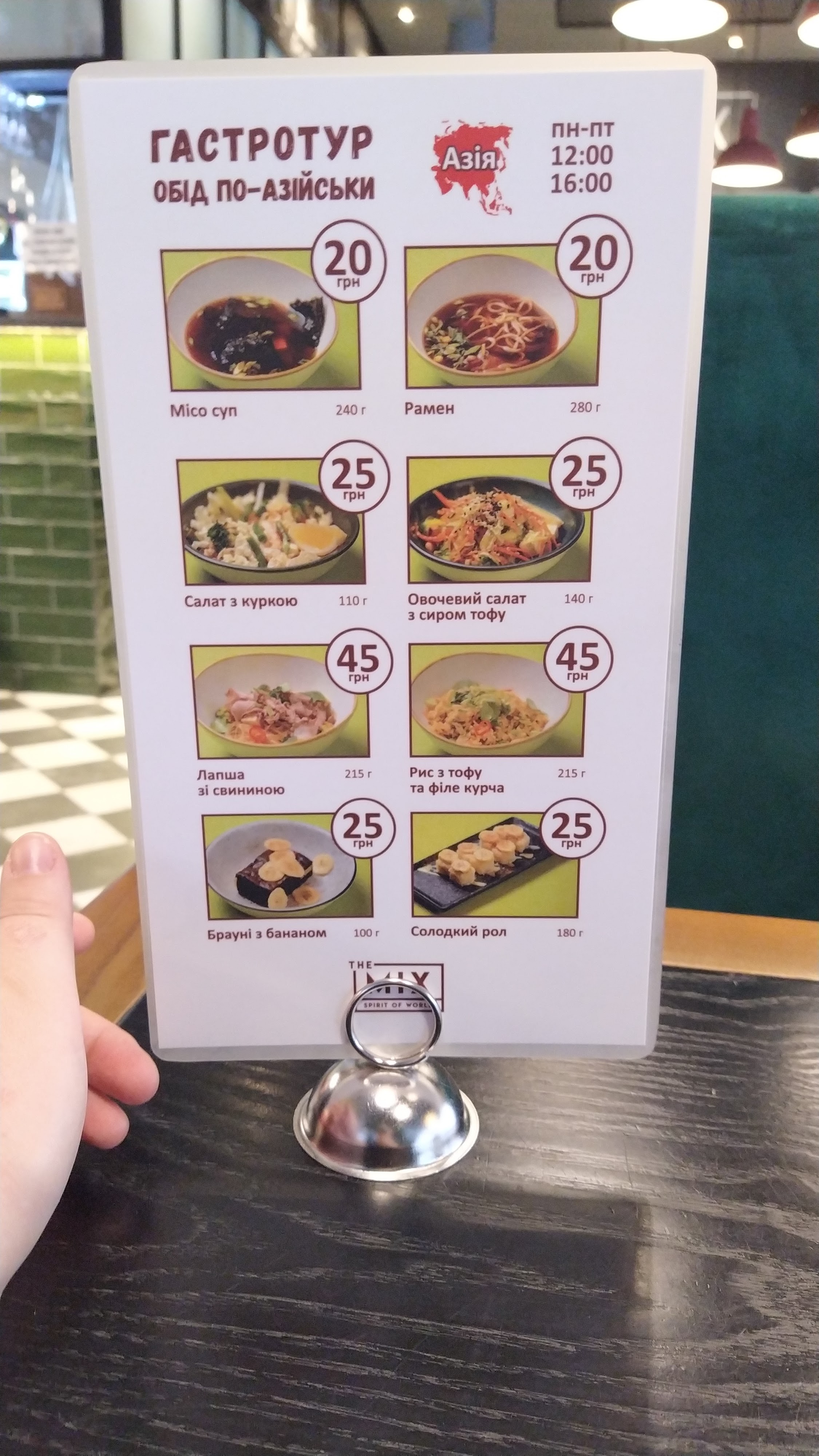 The Mix menu 9