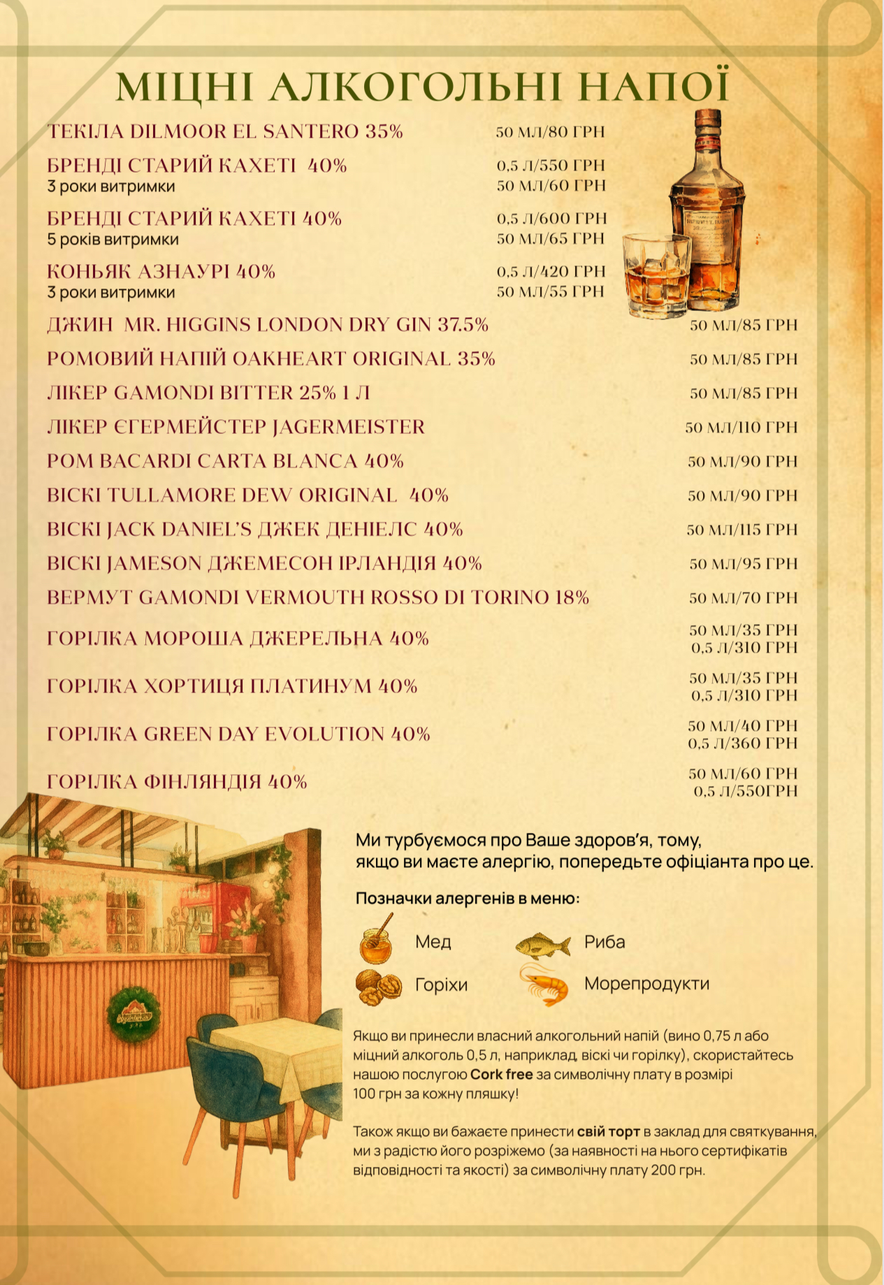 Parmezano Піца menu 1