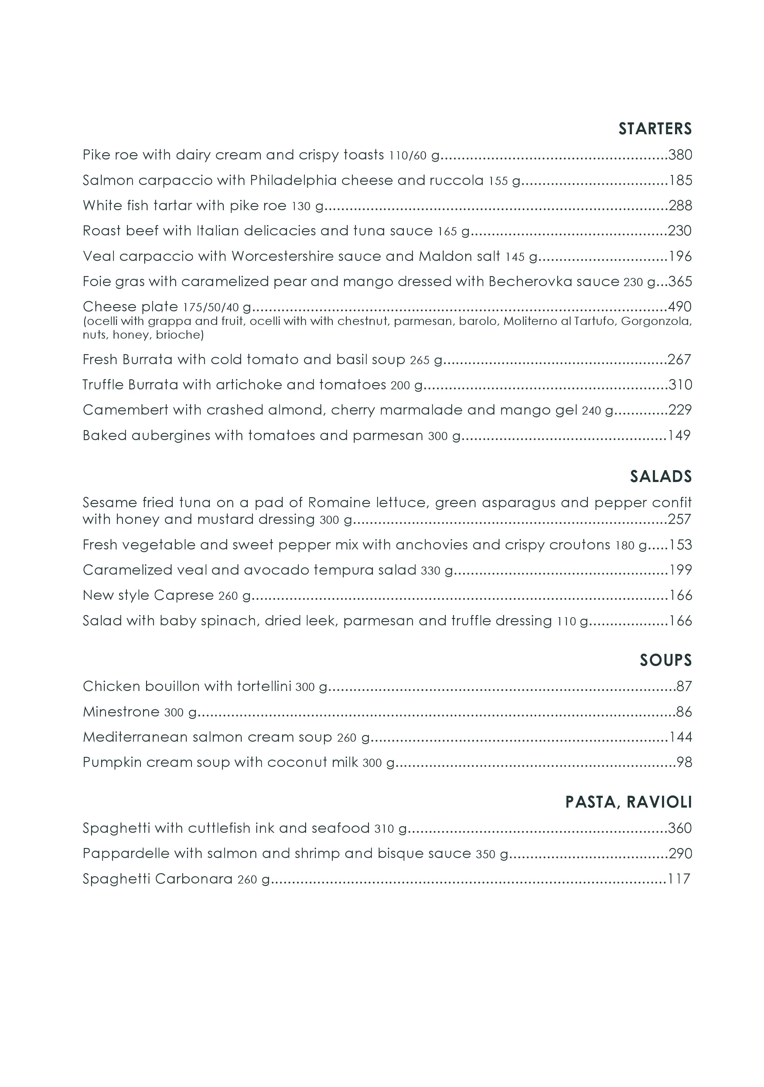 Nikas Restaurant menu 12