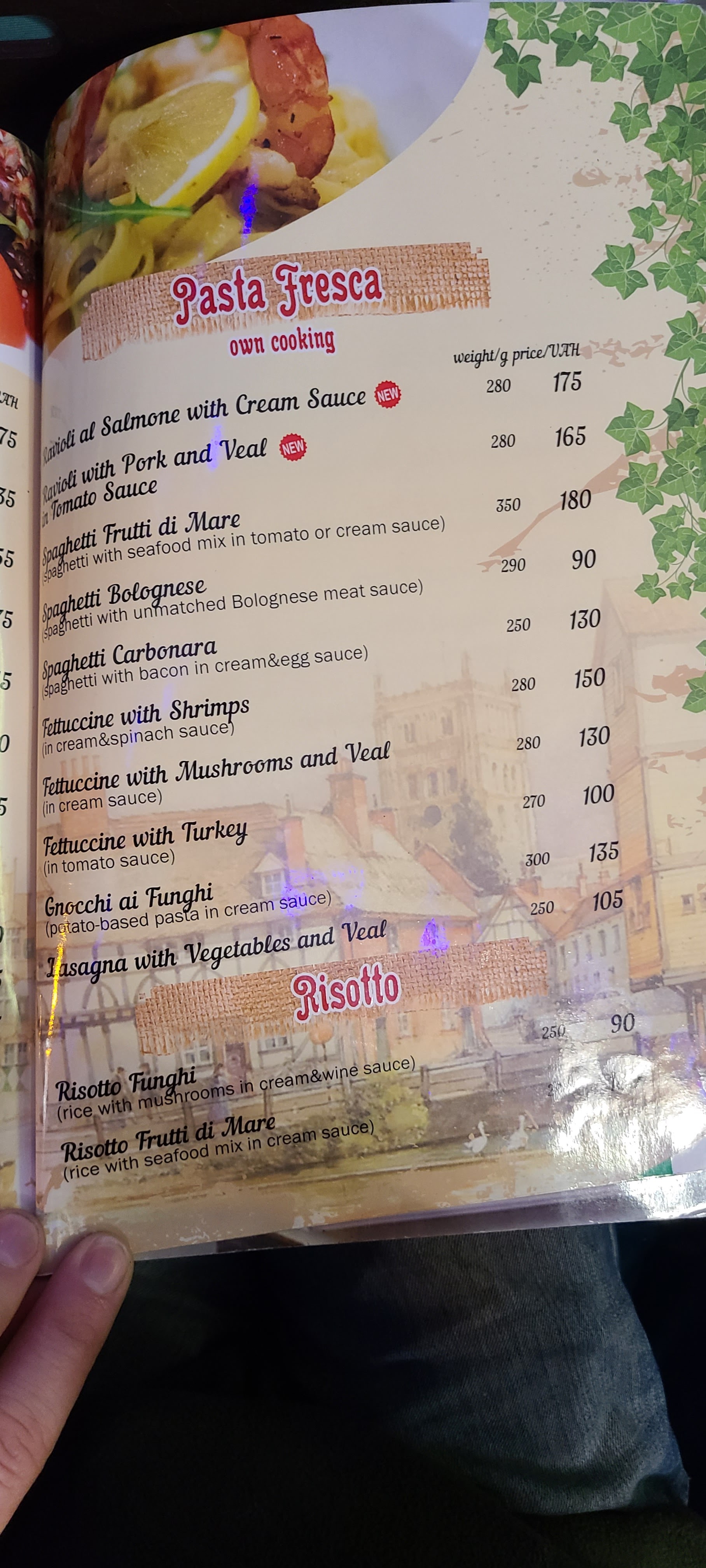 Felice menu 8