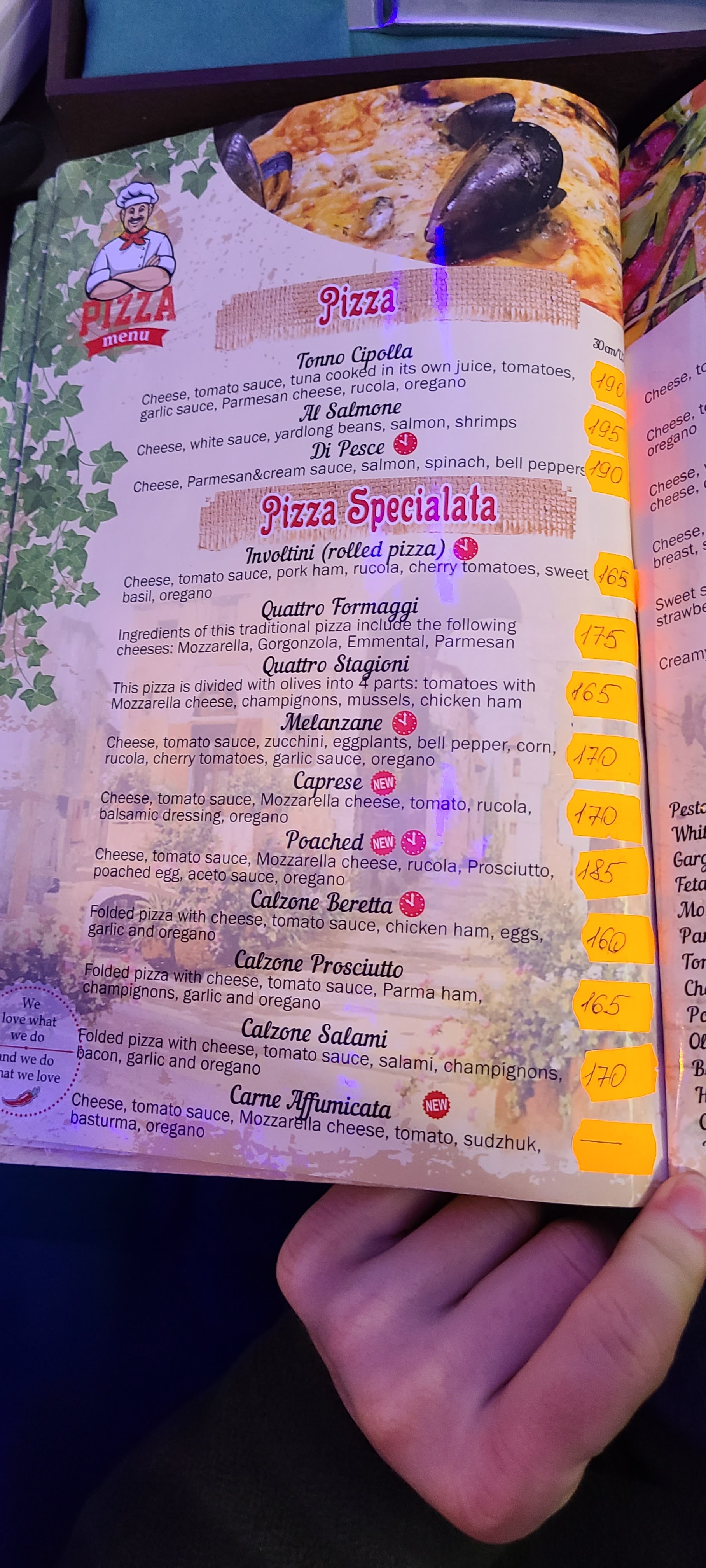 Felice menu 11