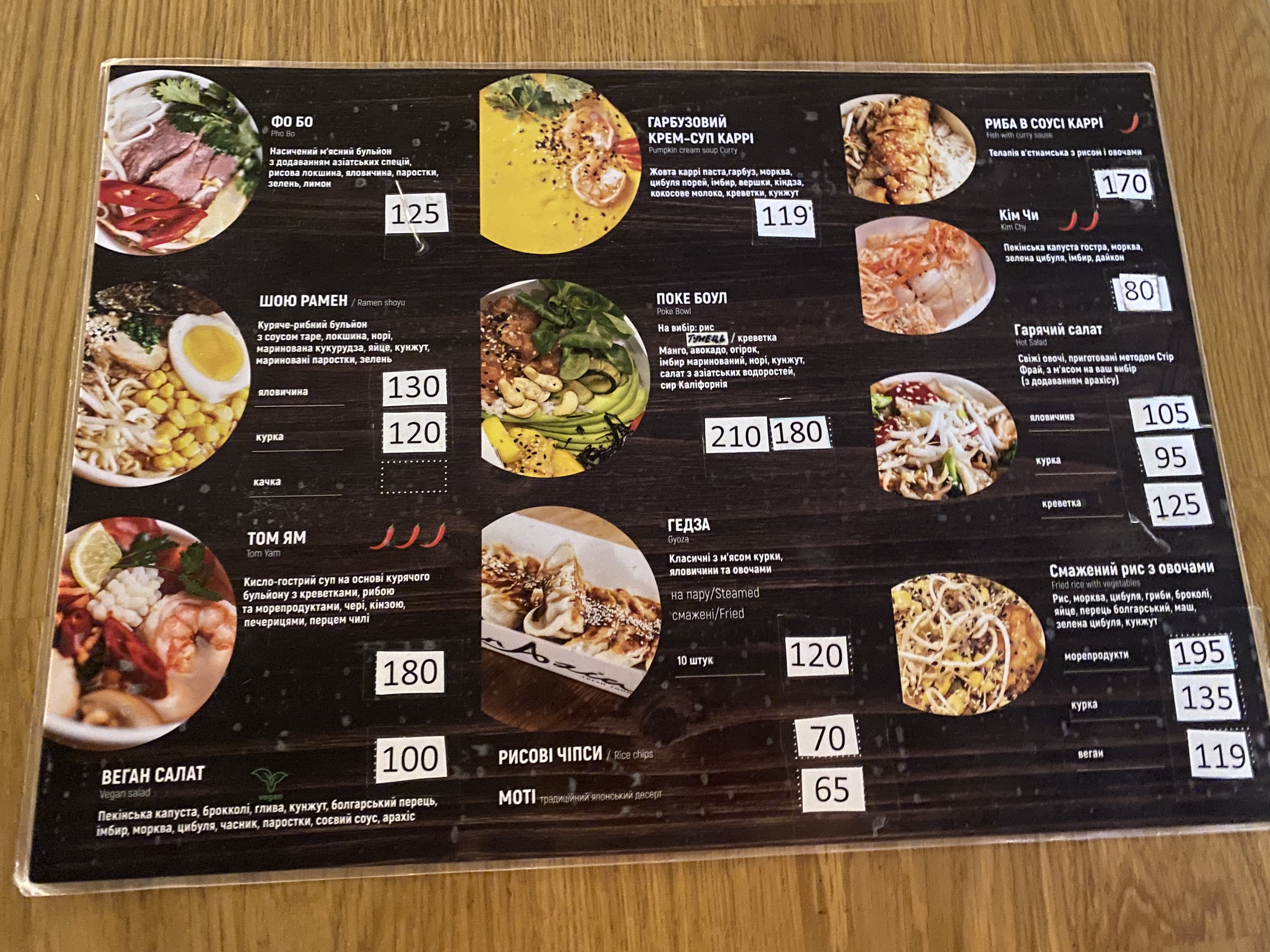 PanAzia на Скрипника menu 2