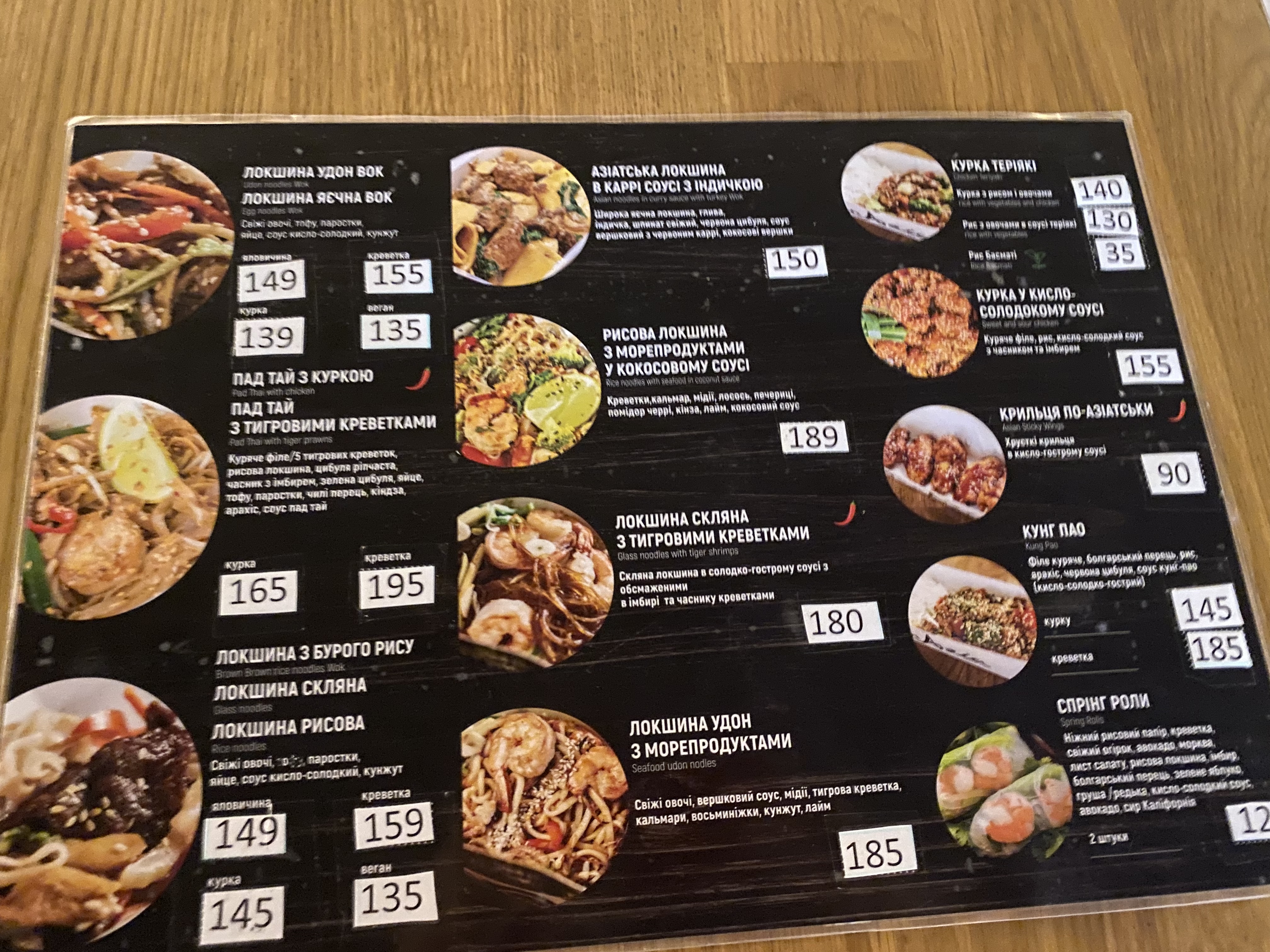 PanAzia на Скрипника menu 4