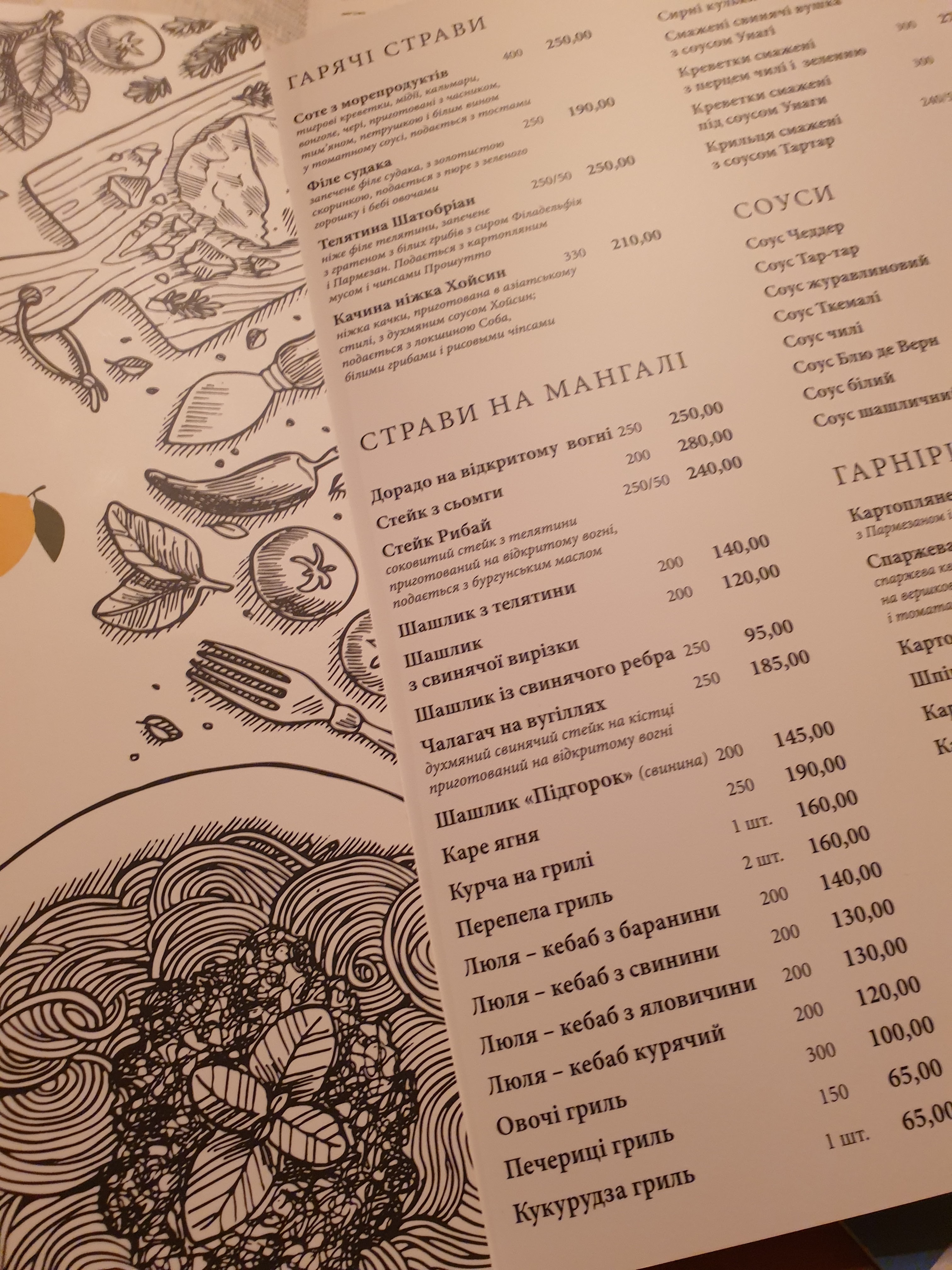 Capri Pizza menu 7
