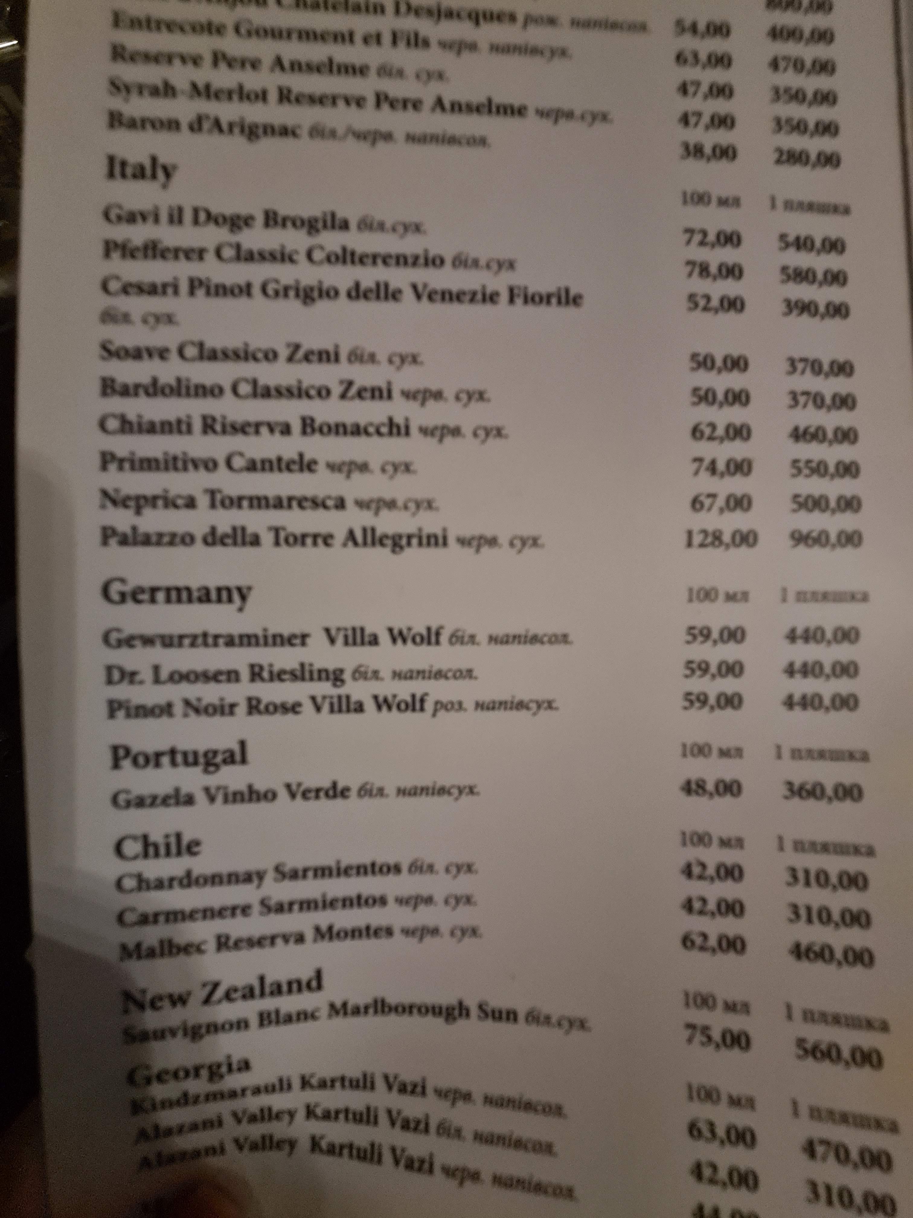 Capri Pizza menu 12