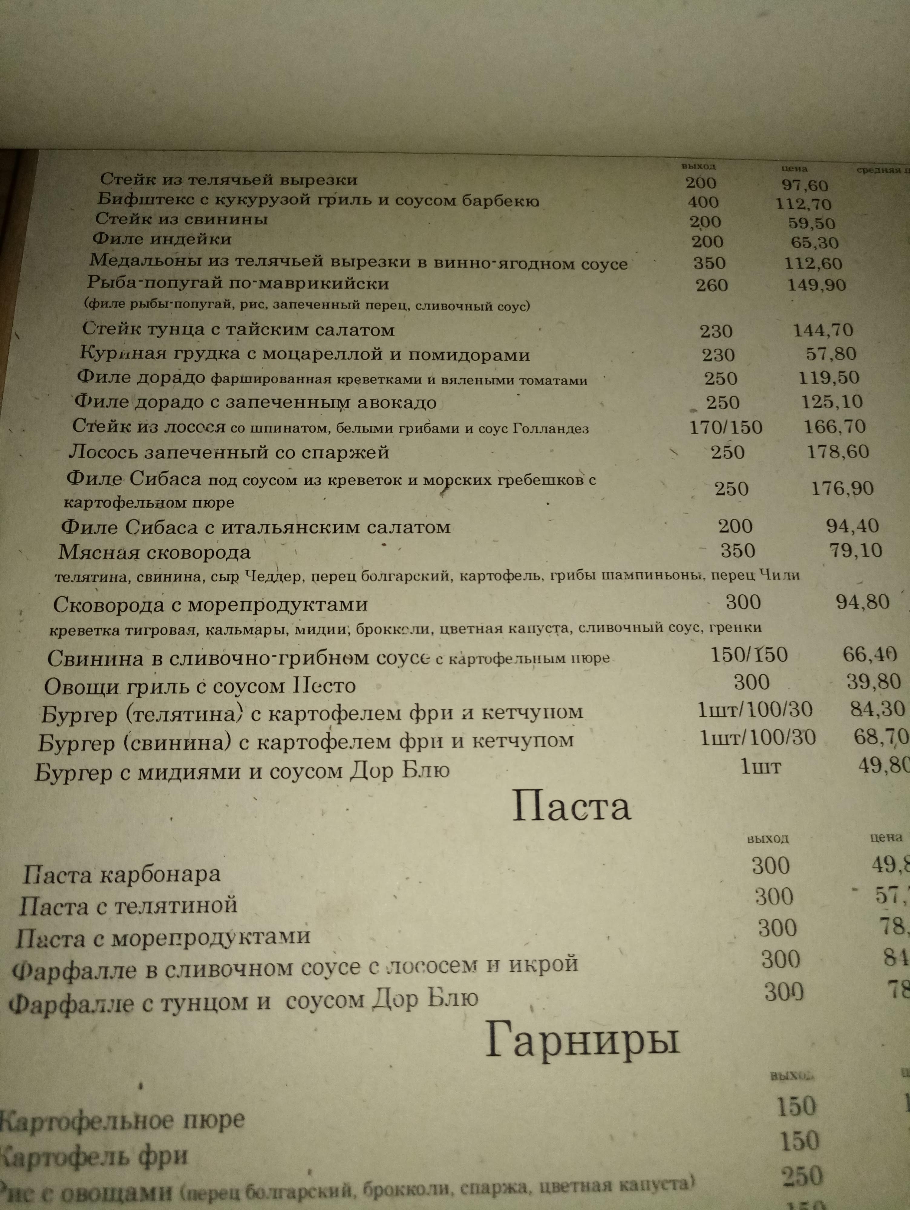 True Price у саду Шевченко menu 6