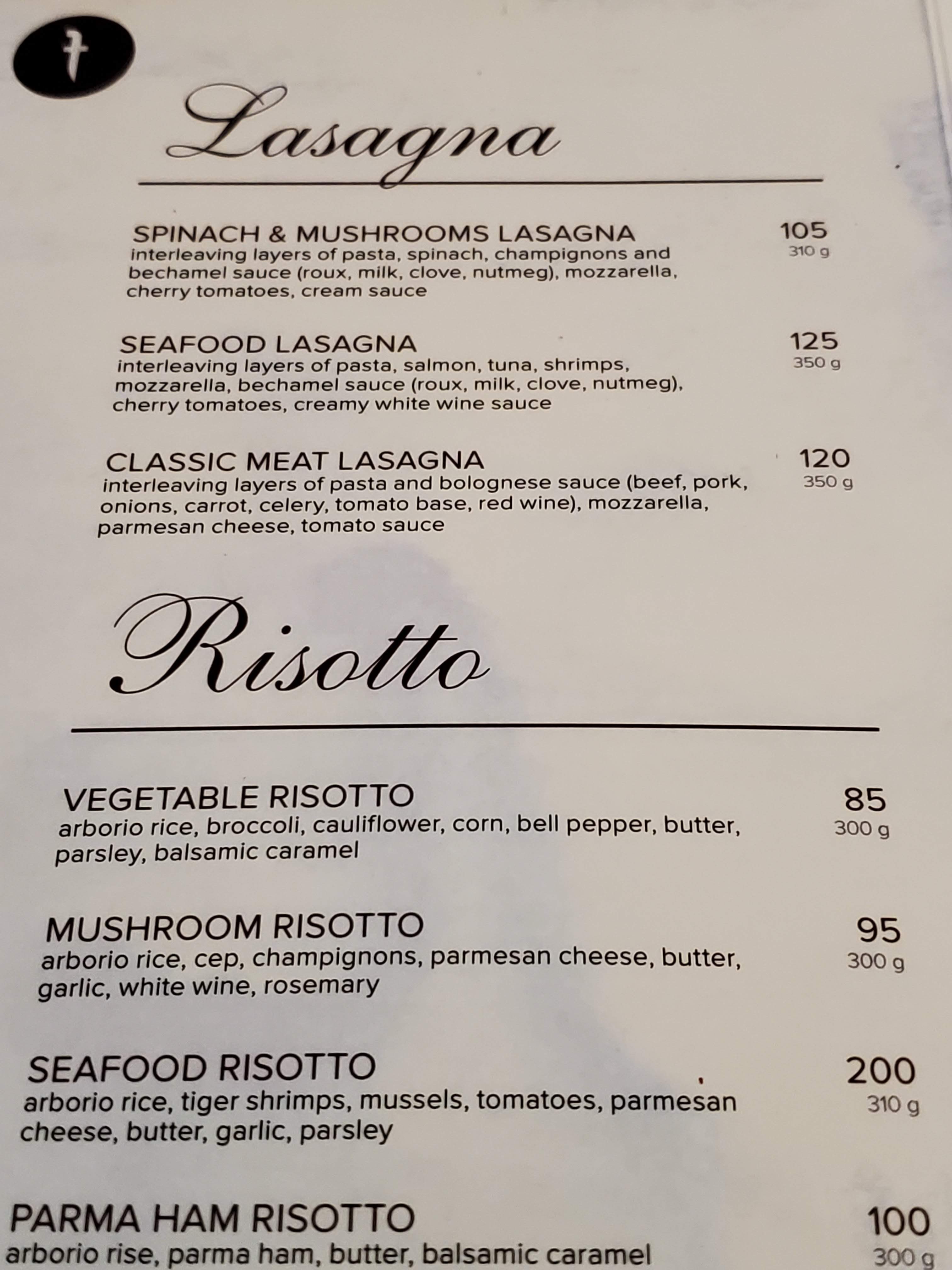 Trattoria Sicilia menu 5