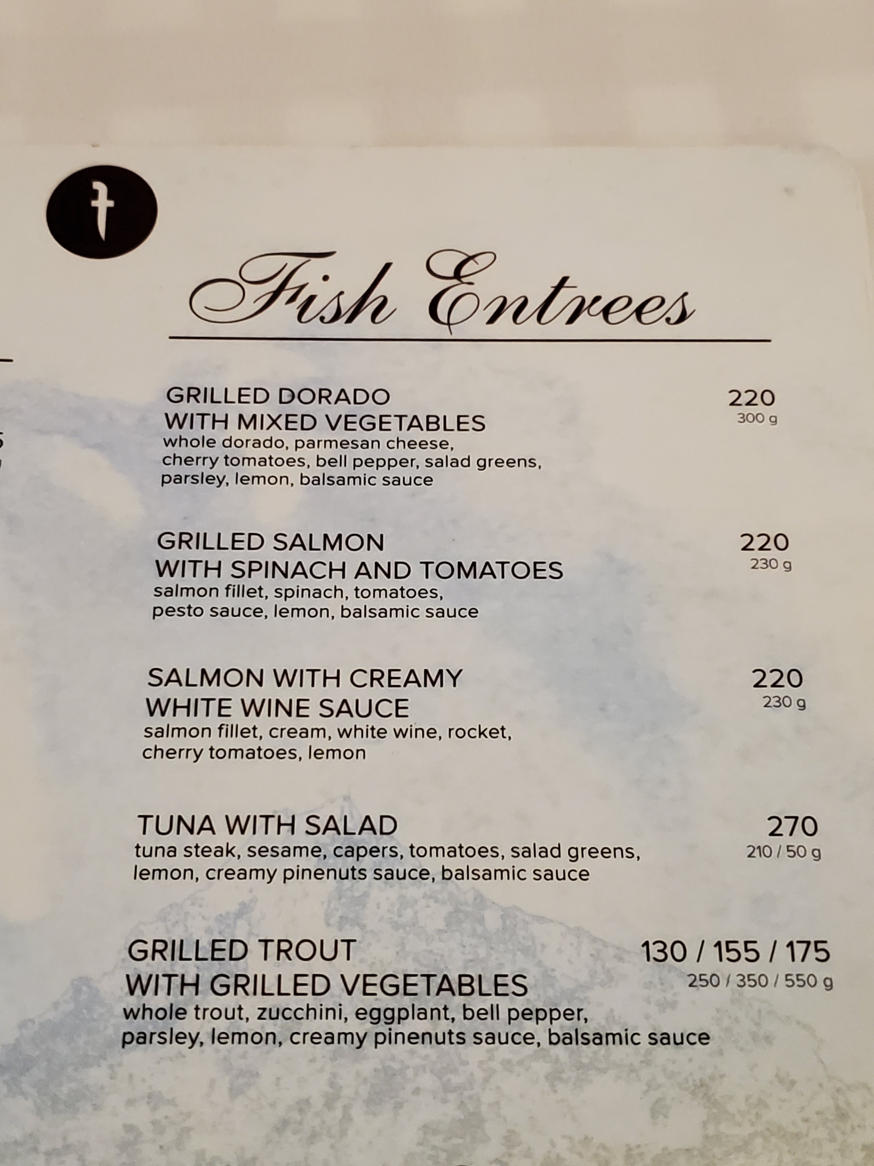 Trattoria Sicilia menu 7
