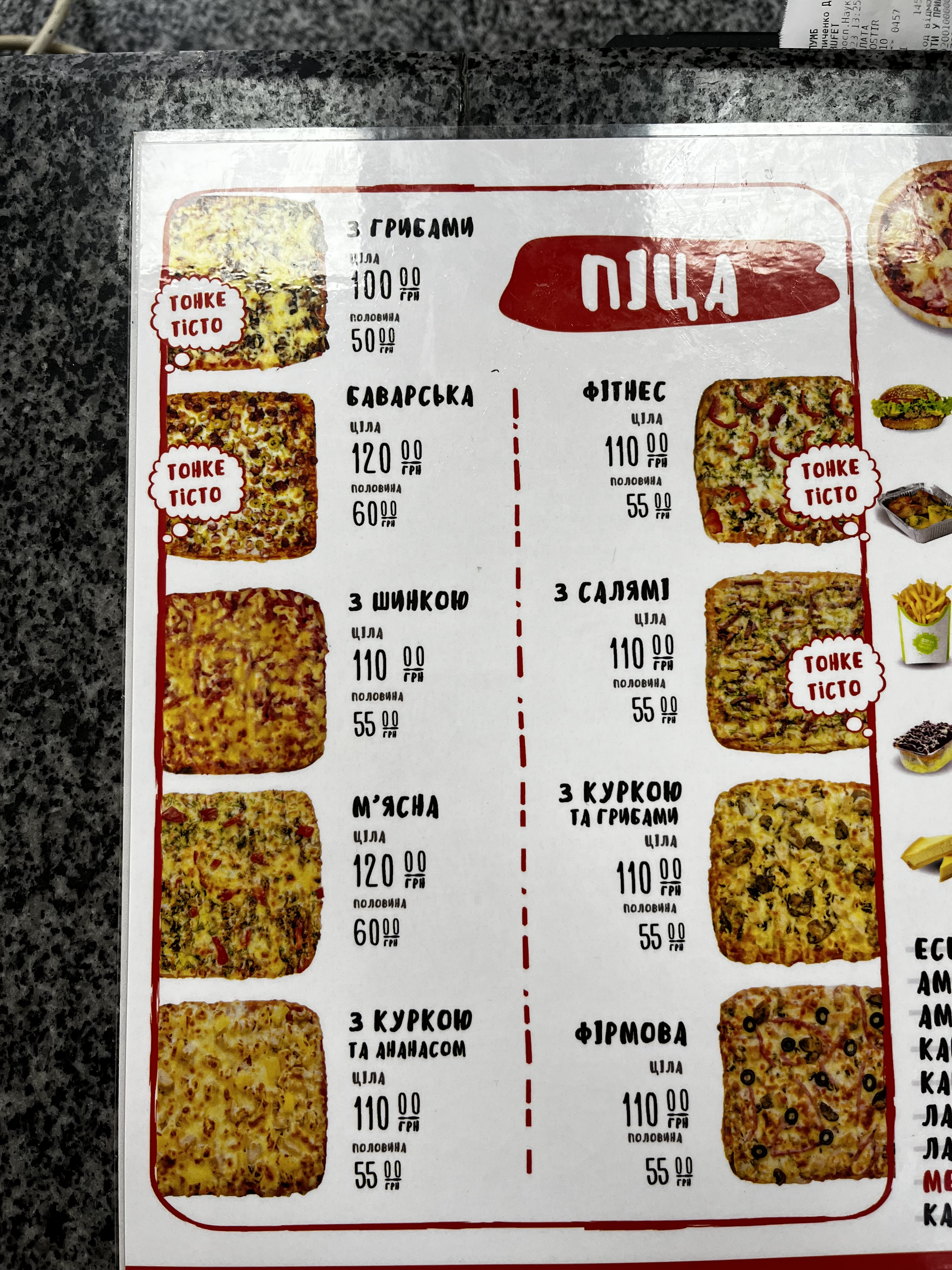 Bufet menu 4