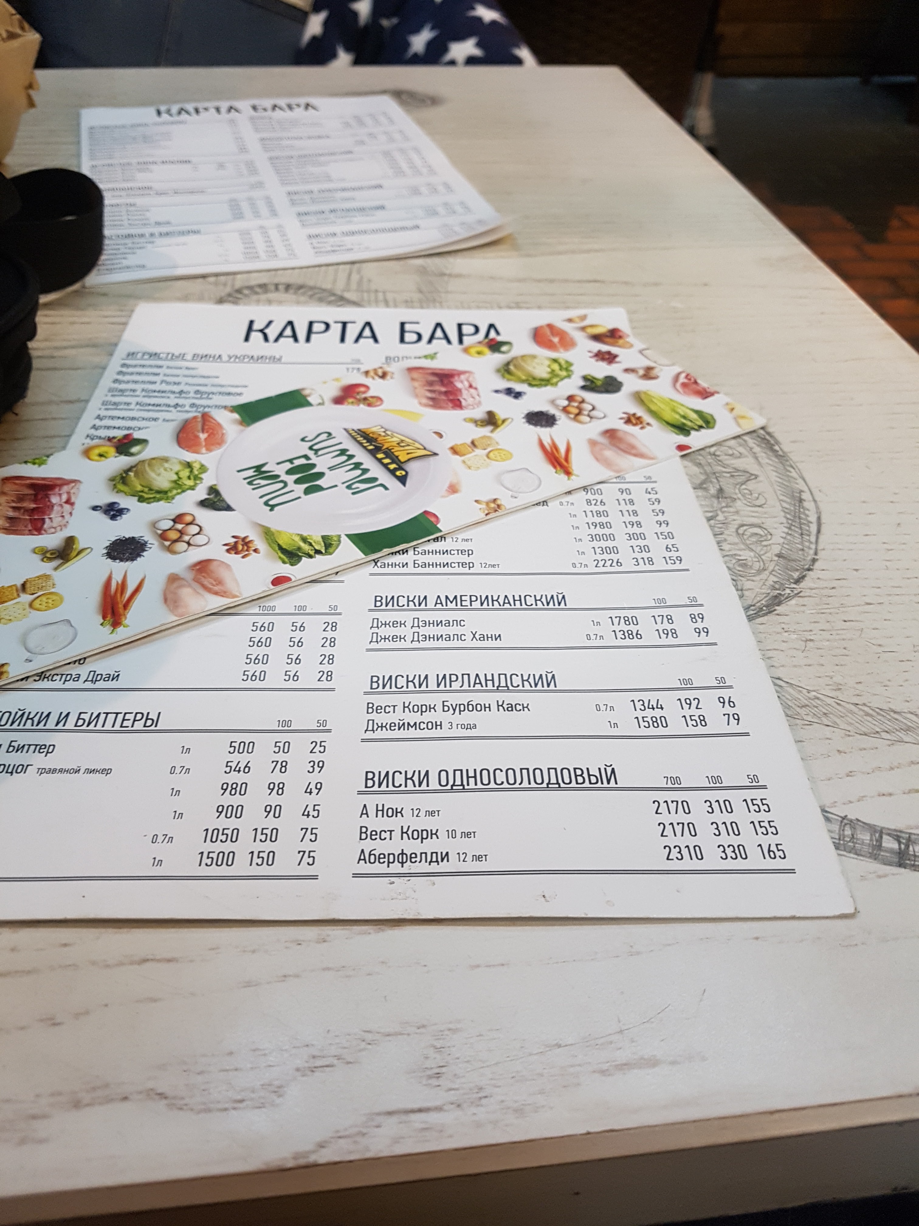 Montana menu 5