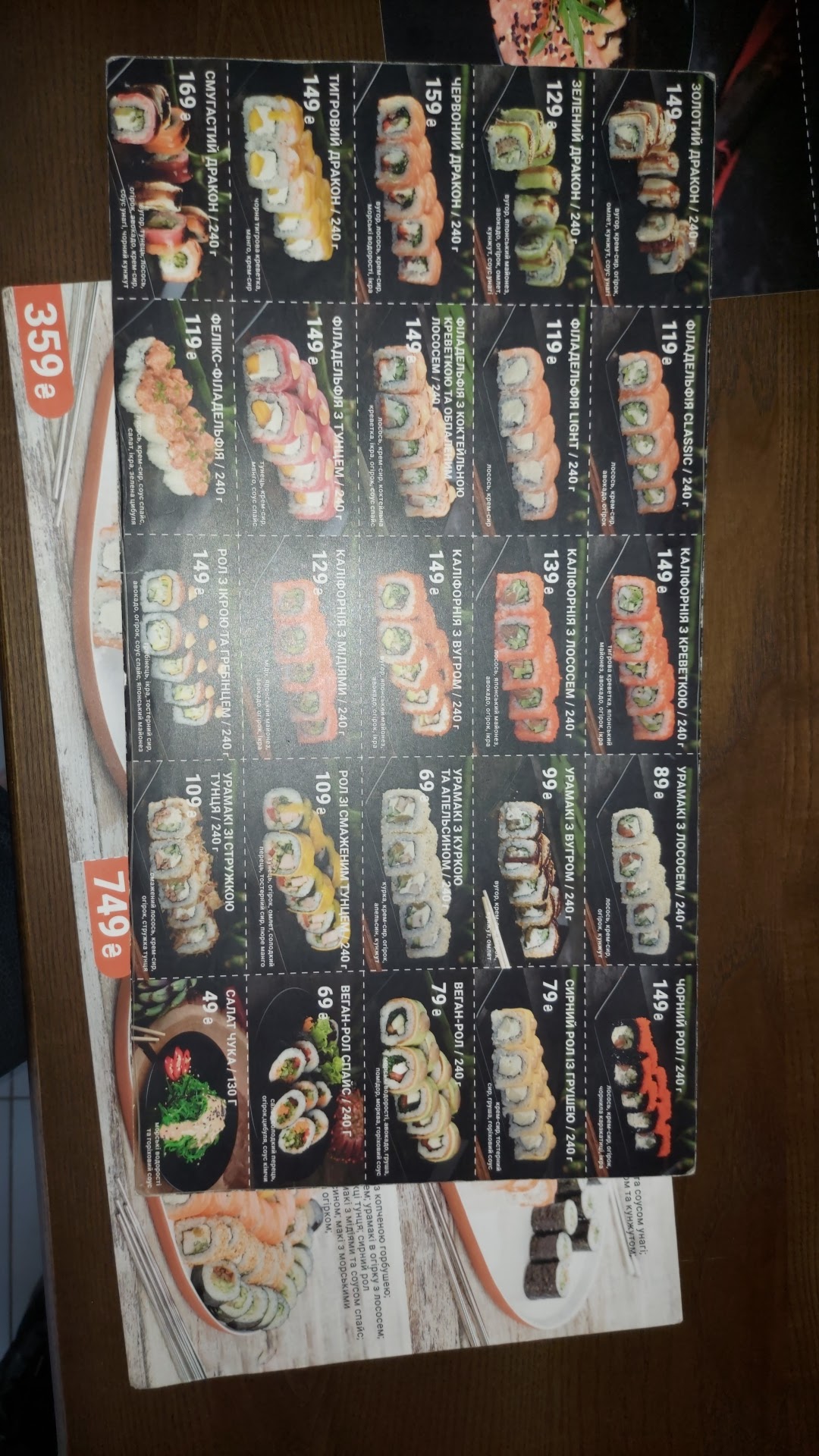 Сусіди menu 9