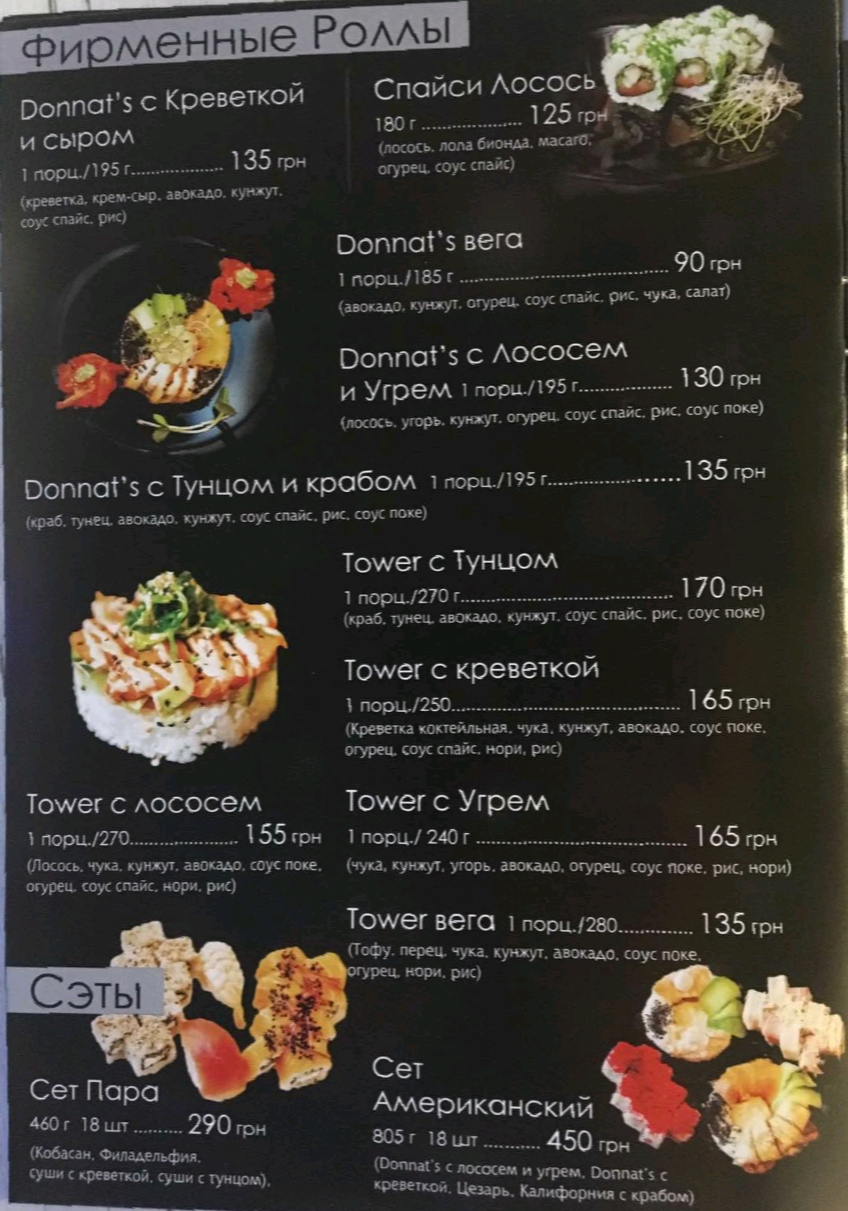 Кафе СИТЕ МІСТО menu 5