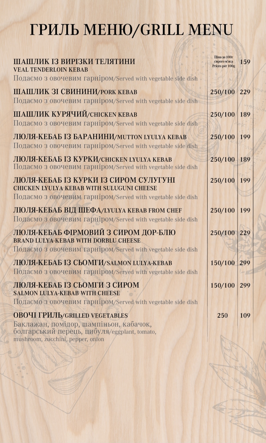 Zori Meat Gastropub menu 7