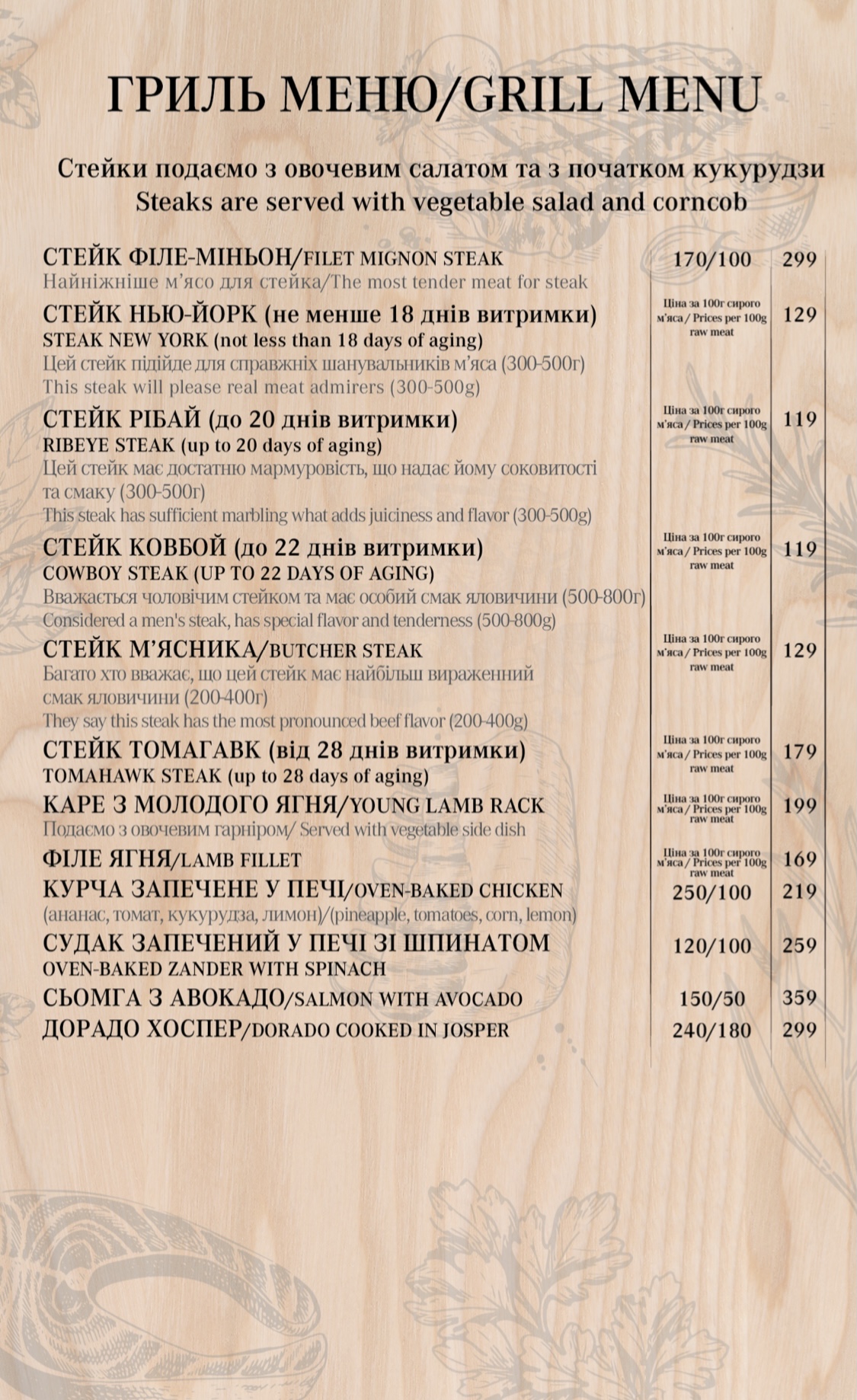 Zori Meat Gastropub menu 8