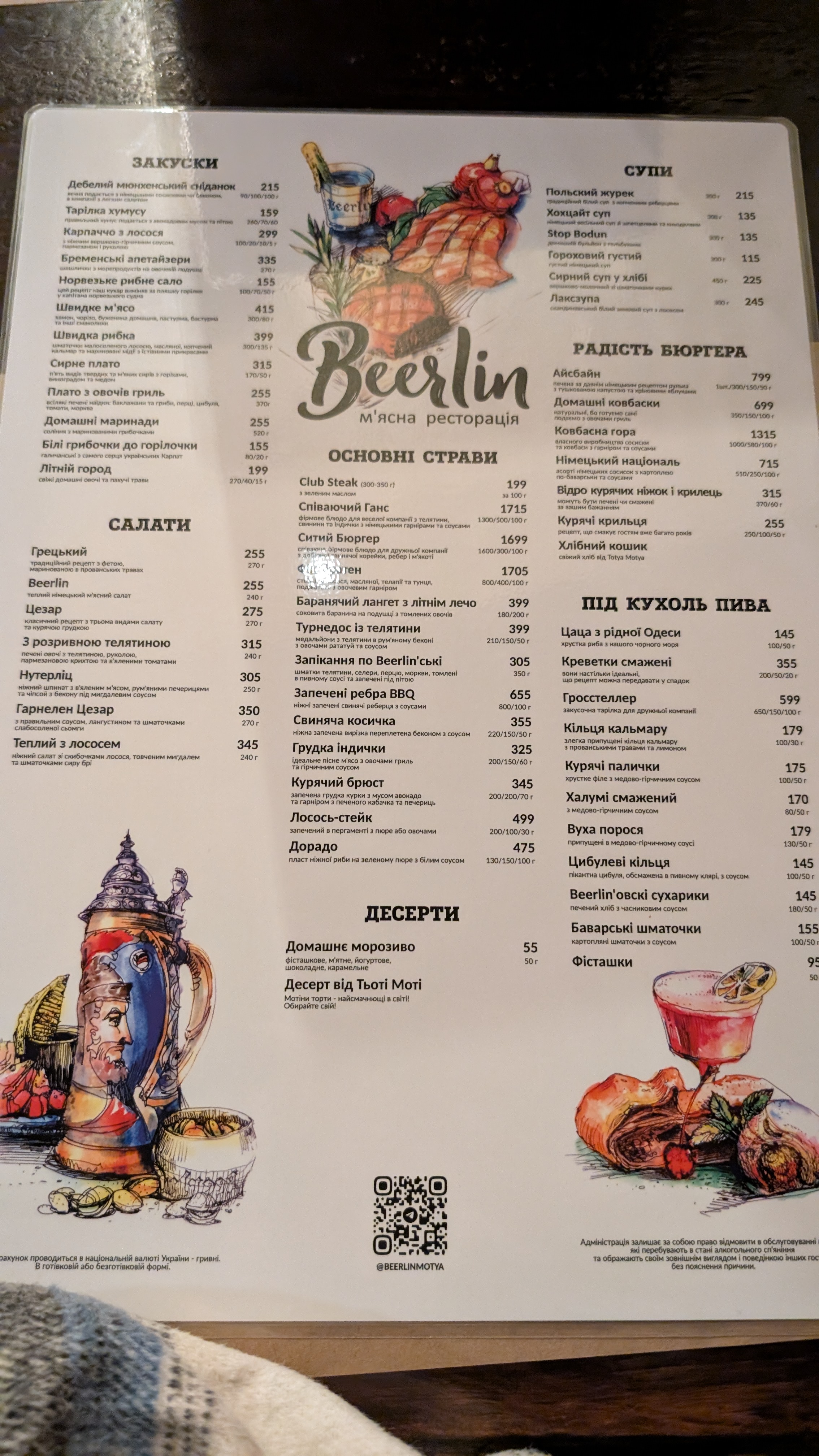 М'ясна Ресторацiя menu 4