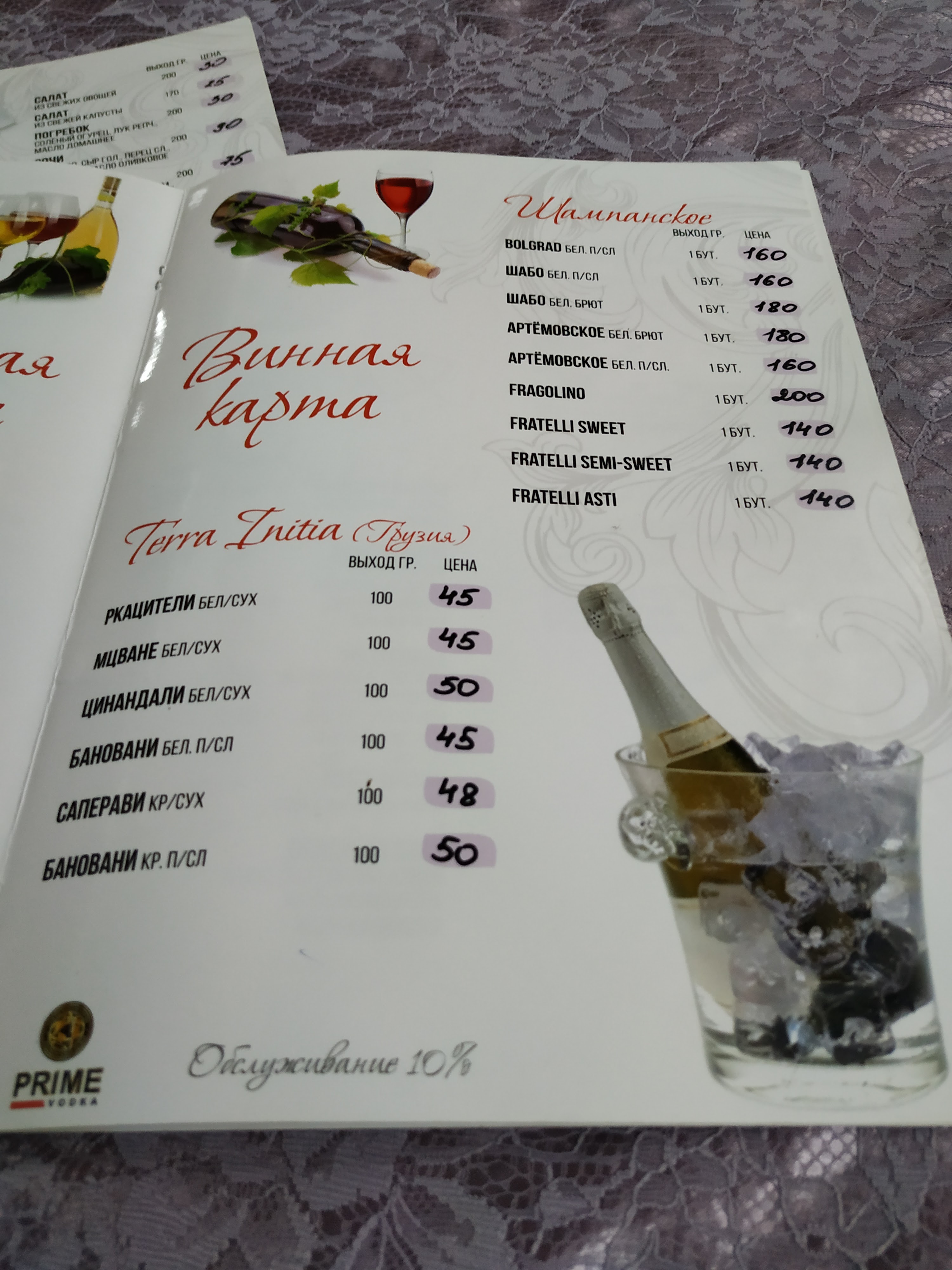 Sochi menu 5