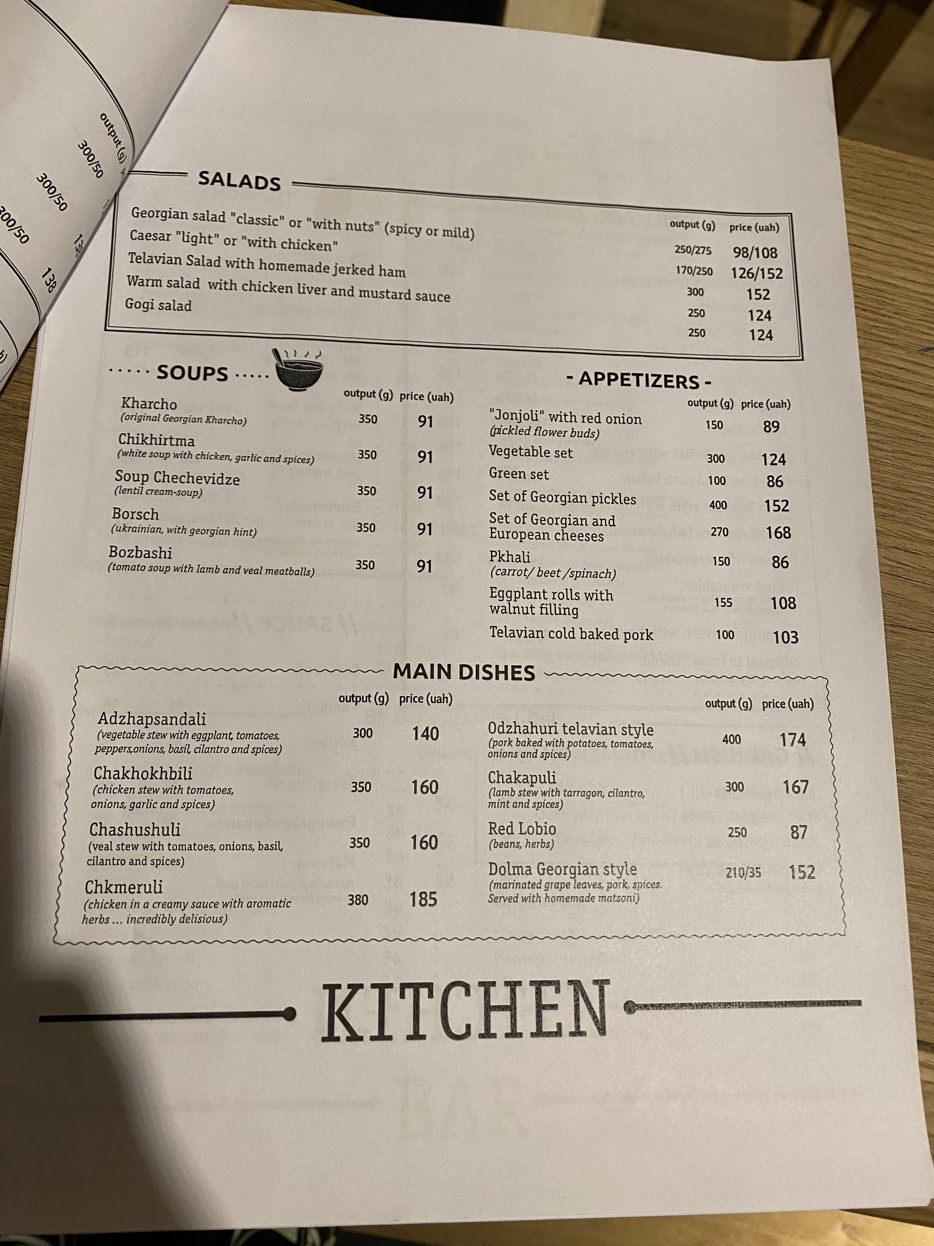 Gogi menu 9