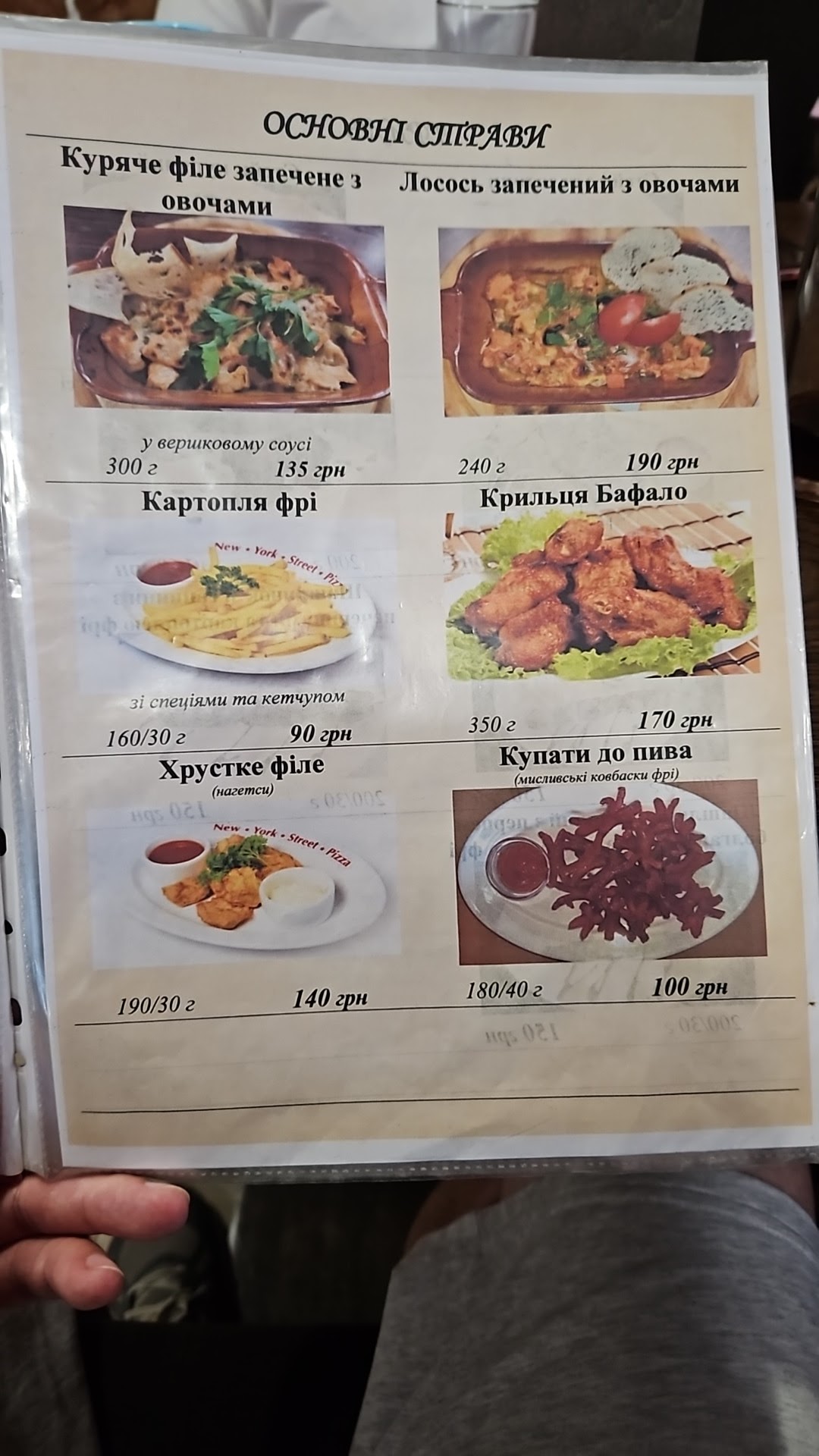 New York Street Pizza menu 12