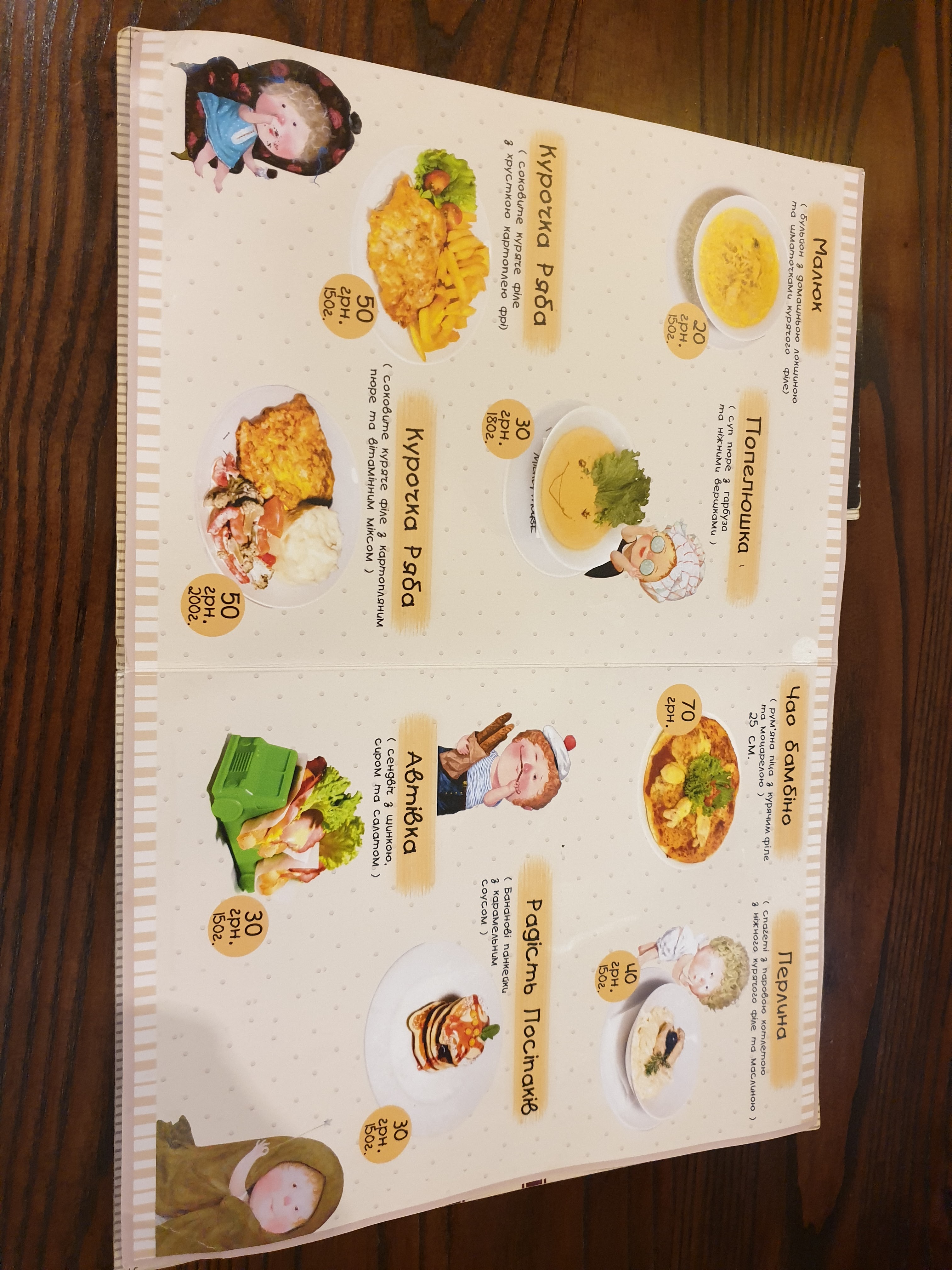 Blomanzhe menu 8