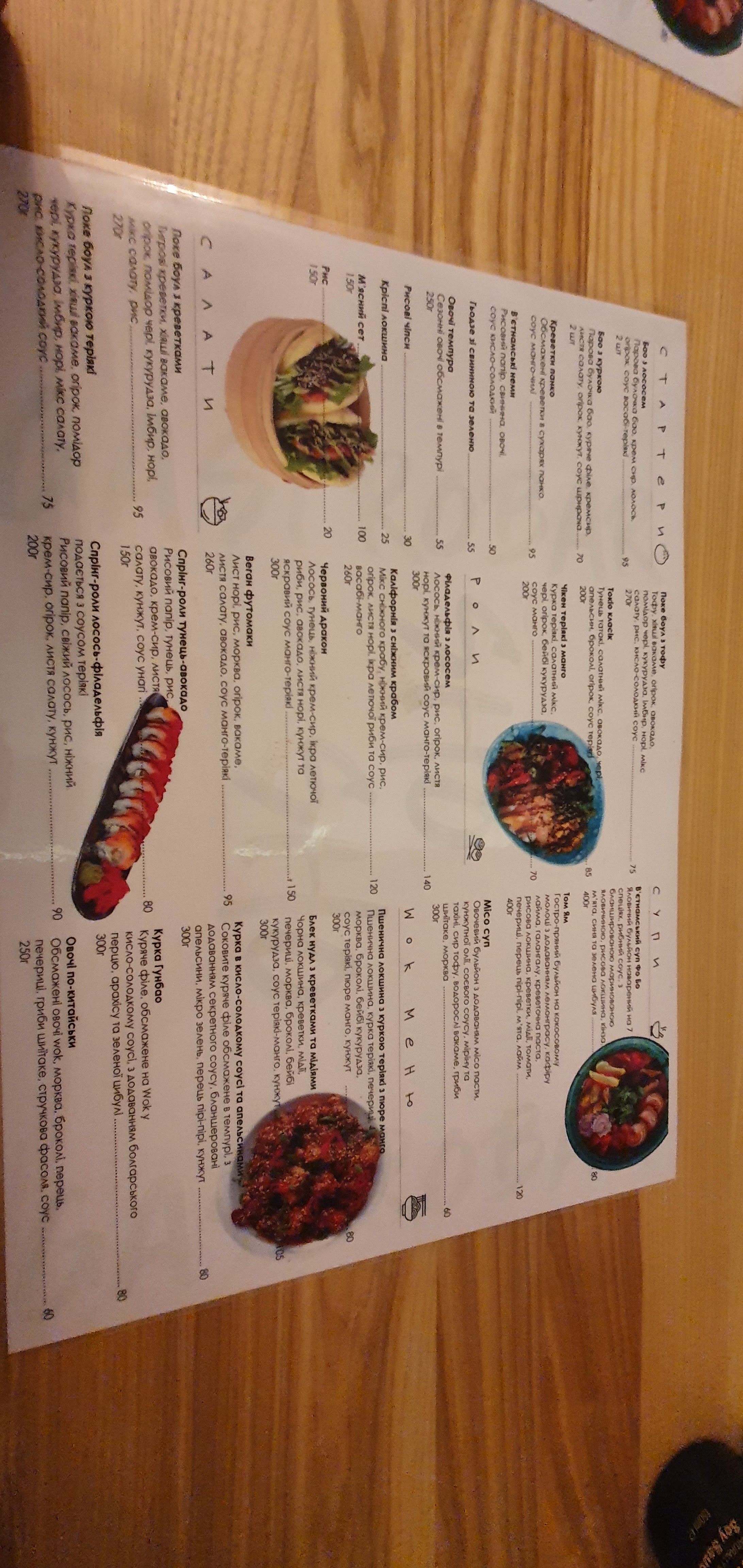 Sho take asian ( доставка суші ) menu 6