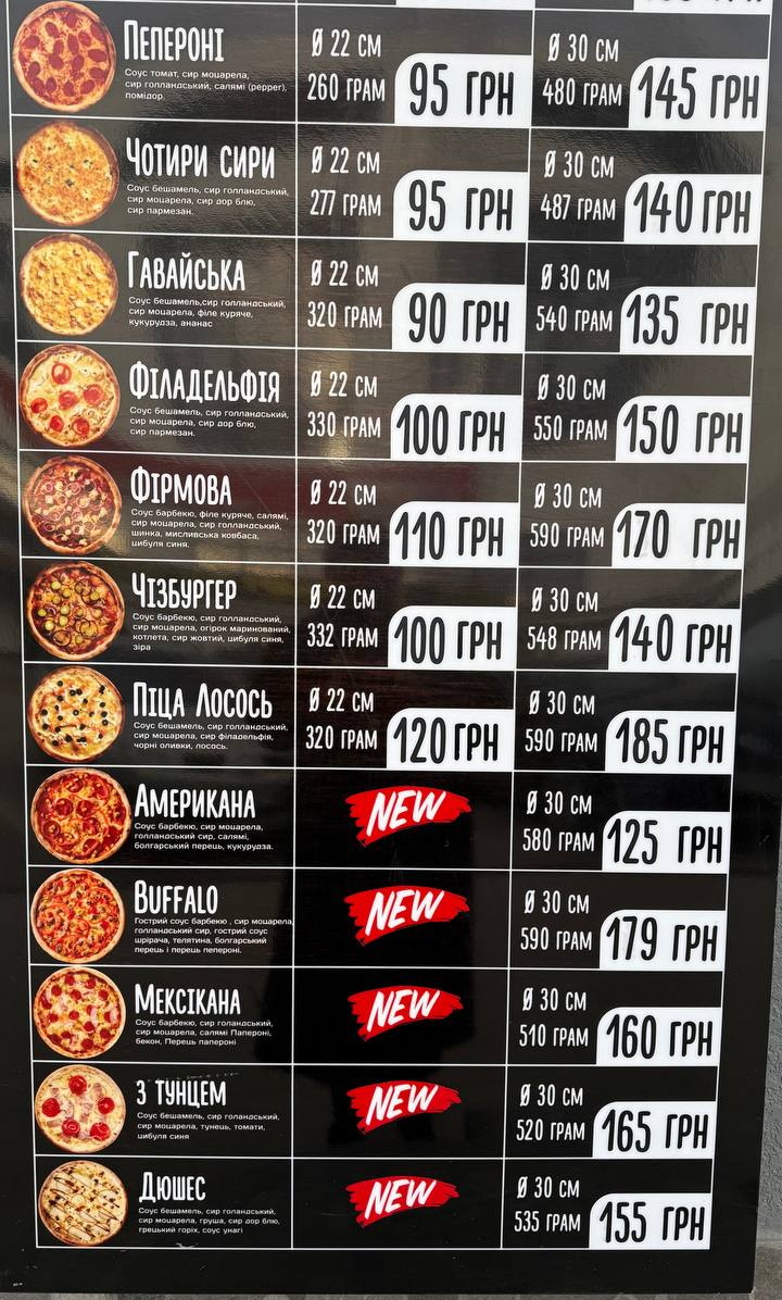 Pizza & Sushi Bro menu 2