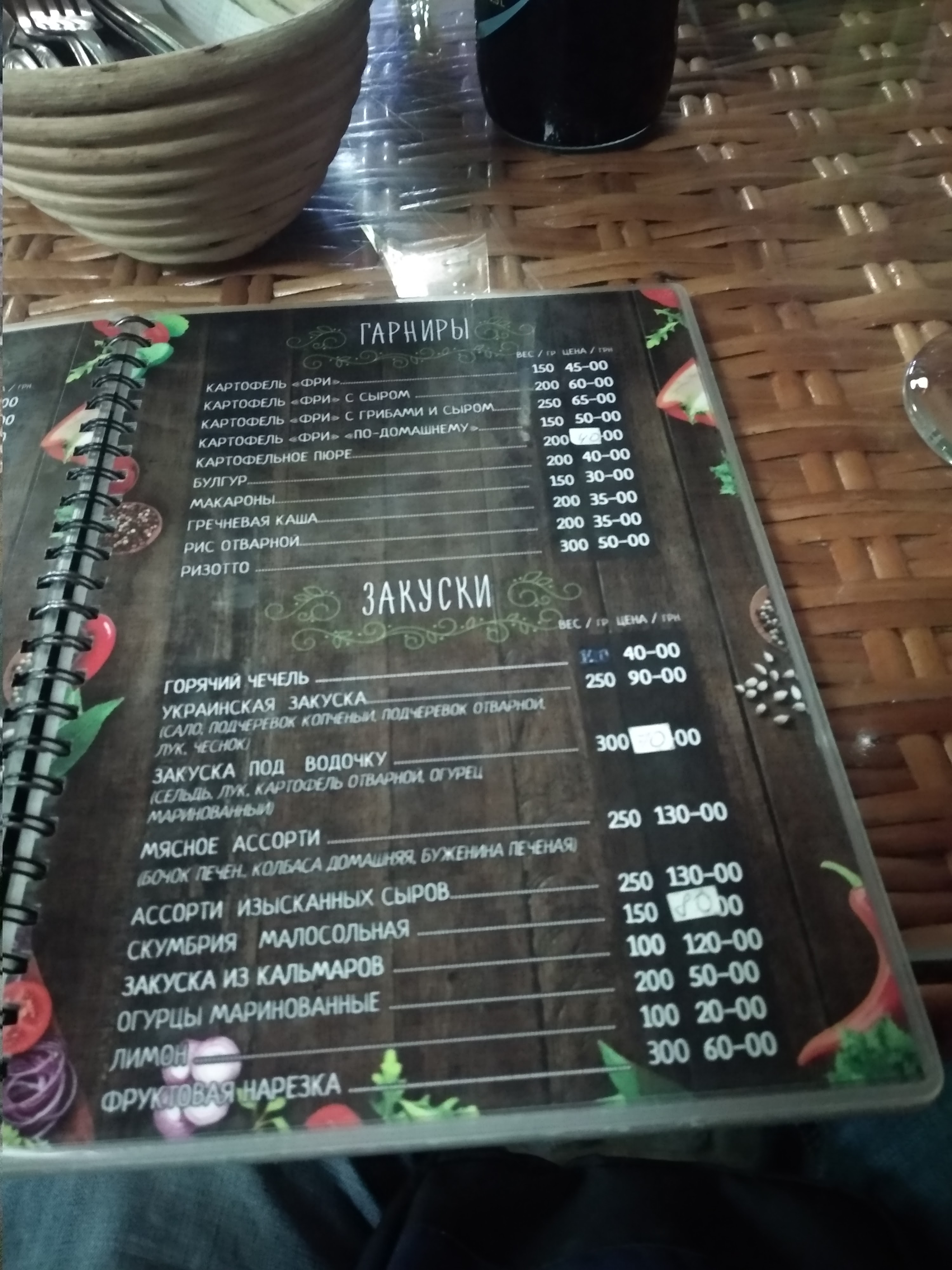 Zelenyy Bar menu 11