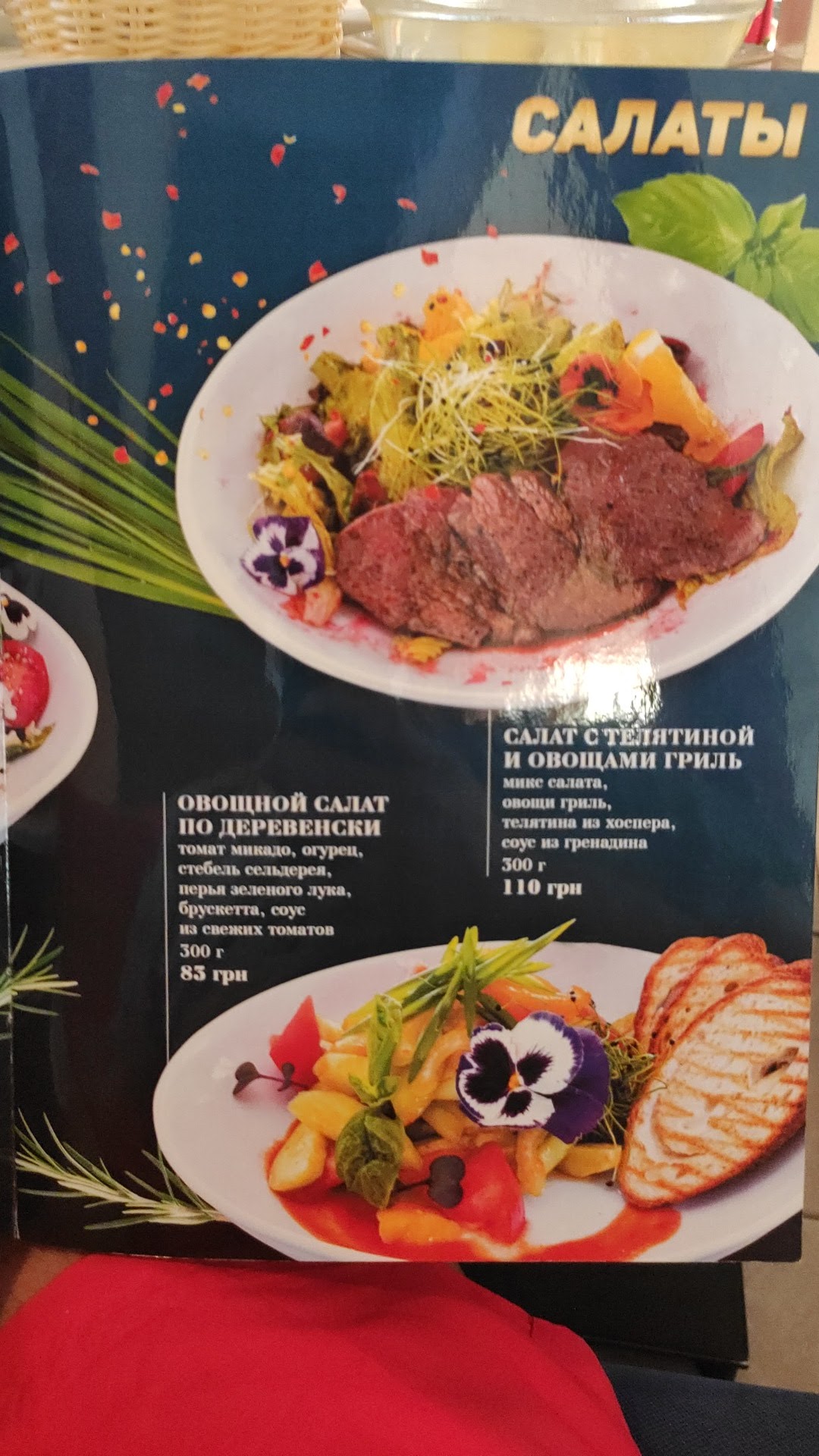 Kambuz Troyanda Vitriv menu 6