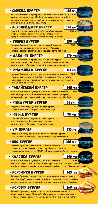 Кафе COCORICO BISTRO menu 7