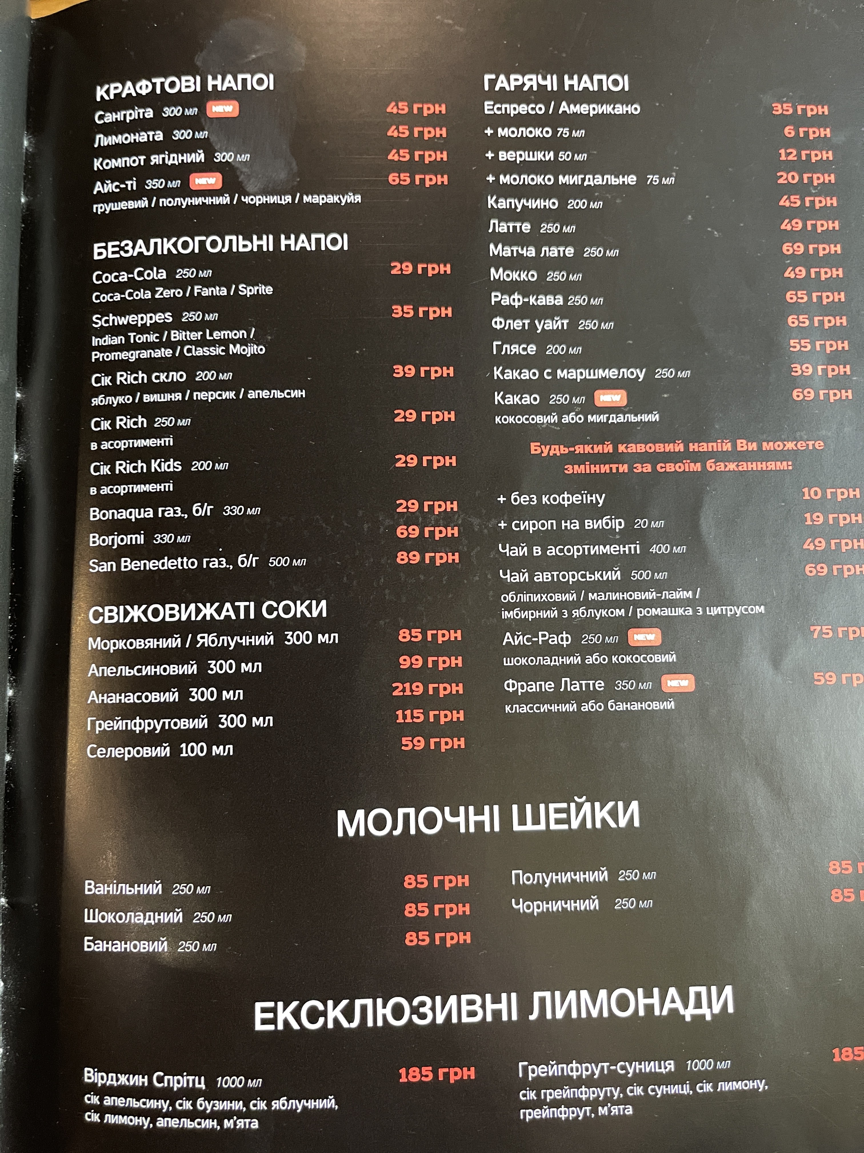 Pomodoro menu 6